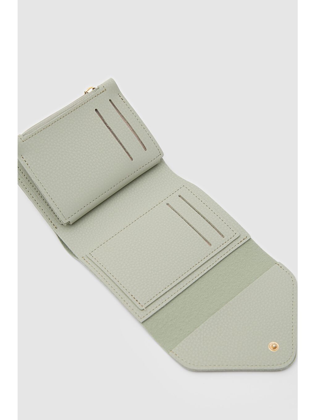 Yeşil Mysa Medium Zarf Cüzdan Mint-2