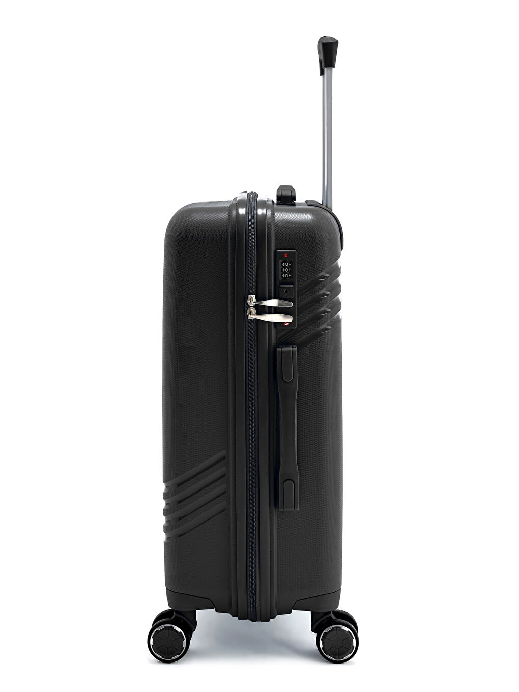 Siyah İthal Pp Urban Line Kabin Boy Valiz-4