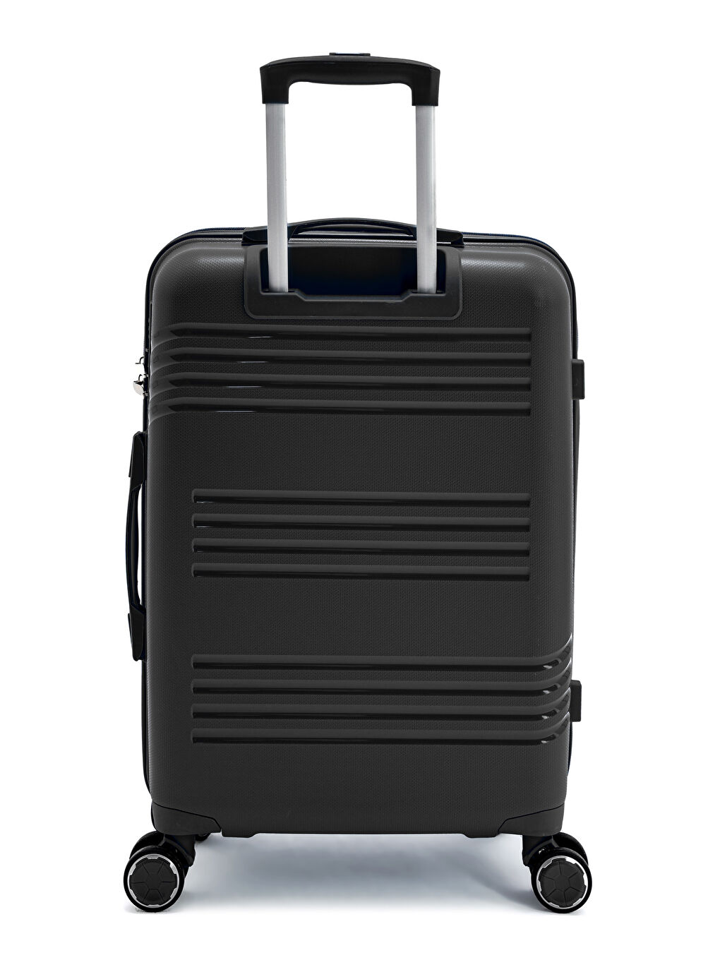 Siyah İthal Pp Urban Line Kabin Boy Valiz-5