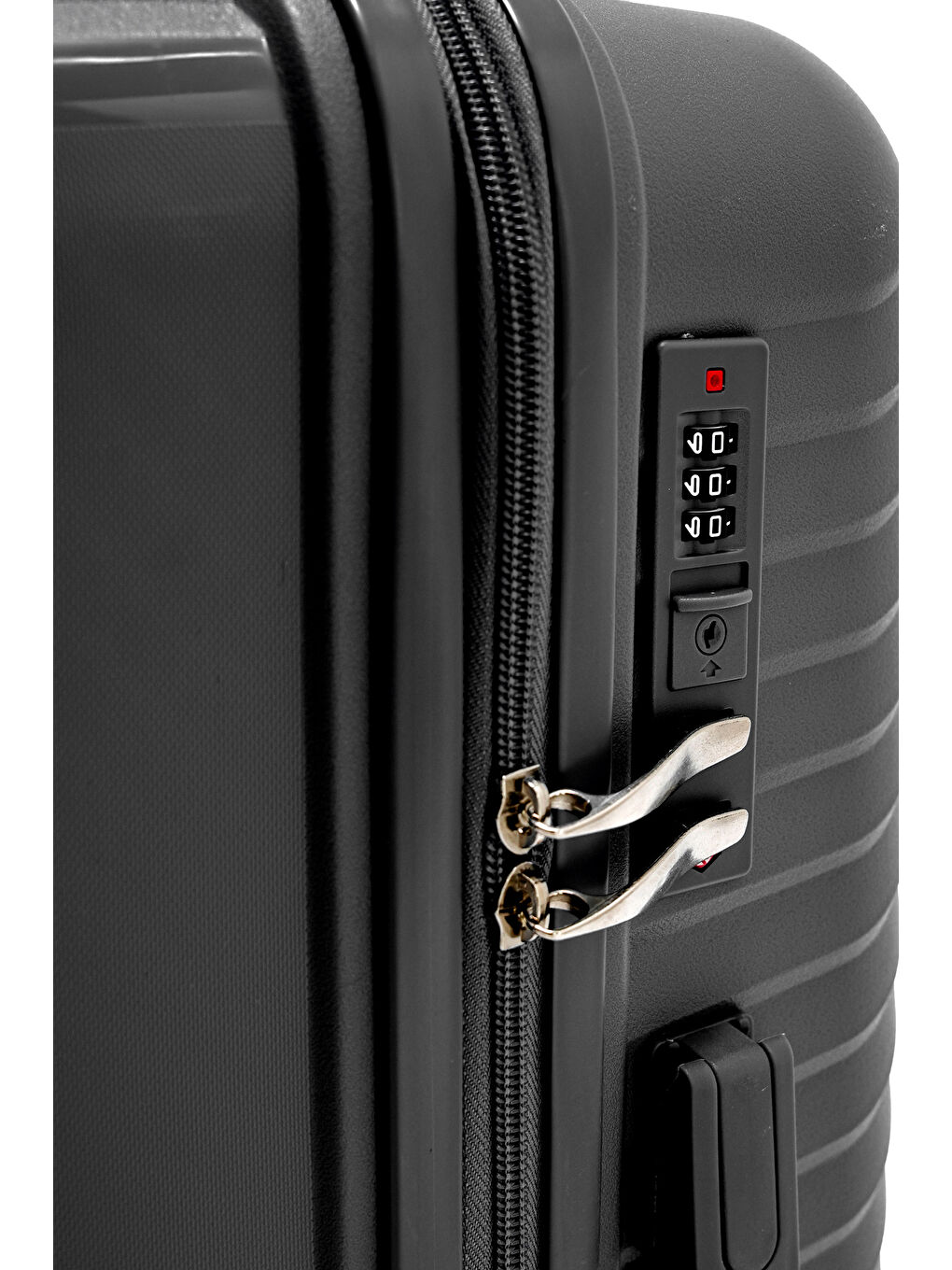 Siyah İthal Pp Elegance Orta Boy Valiz-2