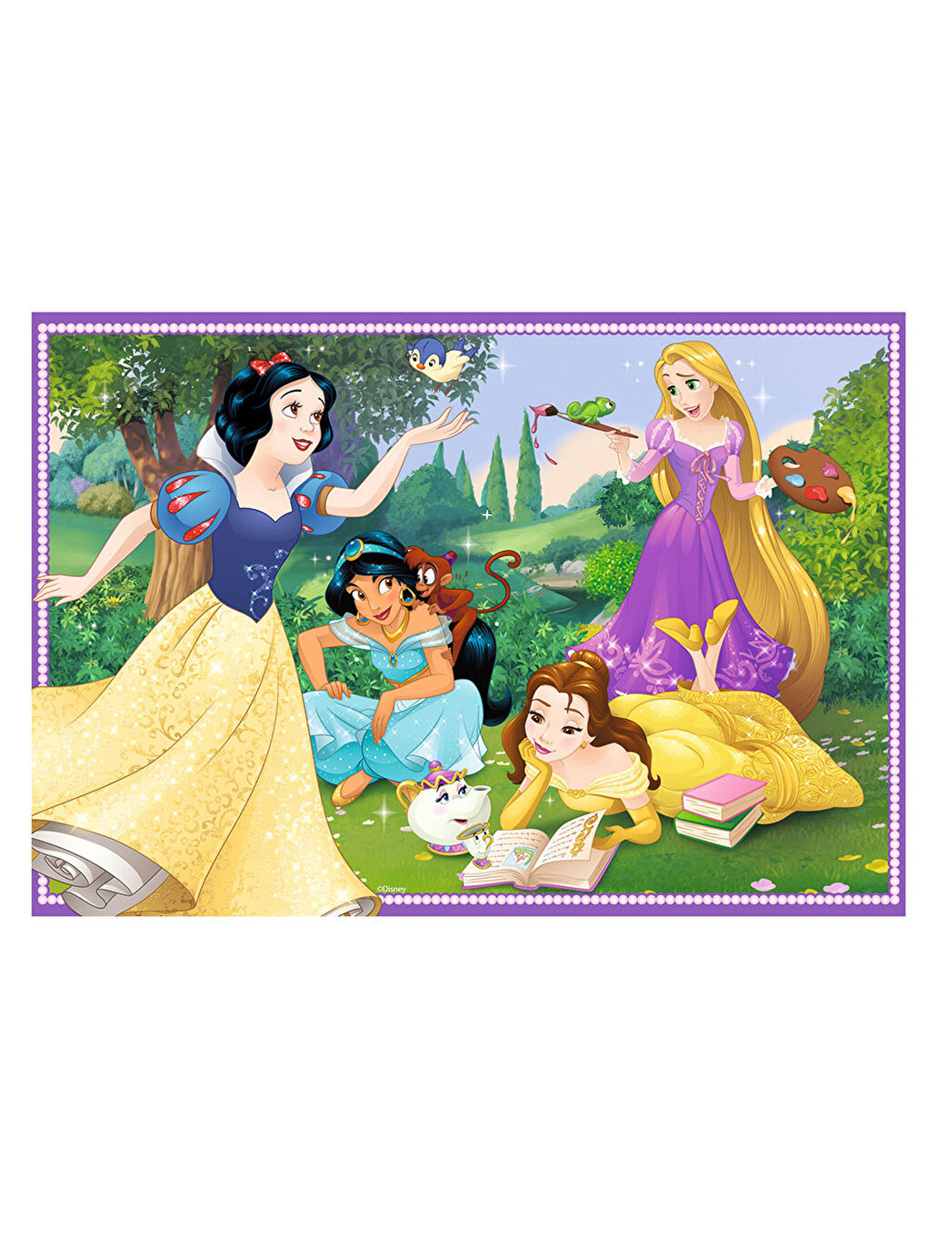 Puzzle 2x12 Parça WD Princess 76208-3