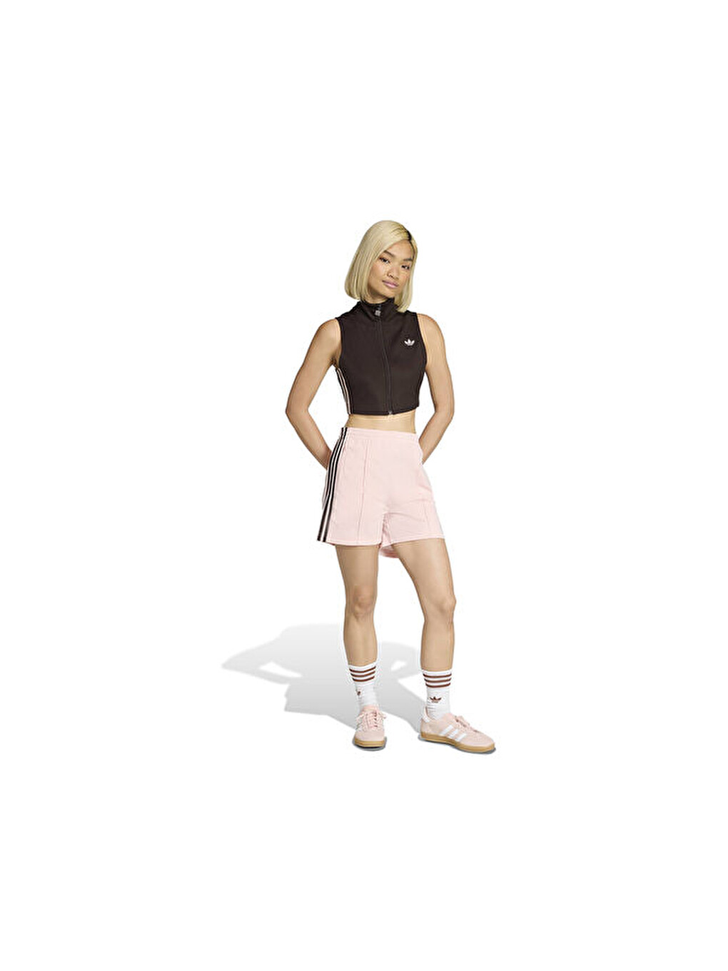 Fb Short Kadın Günlük Şort Kd3671 Pembe-5