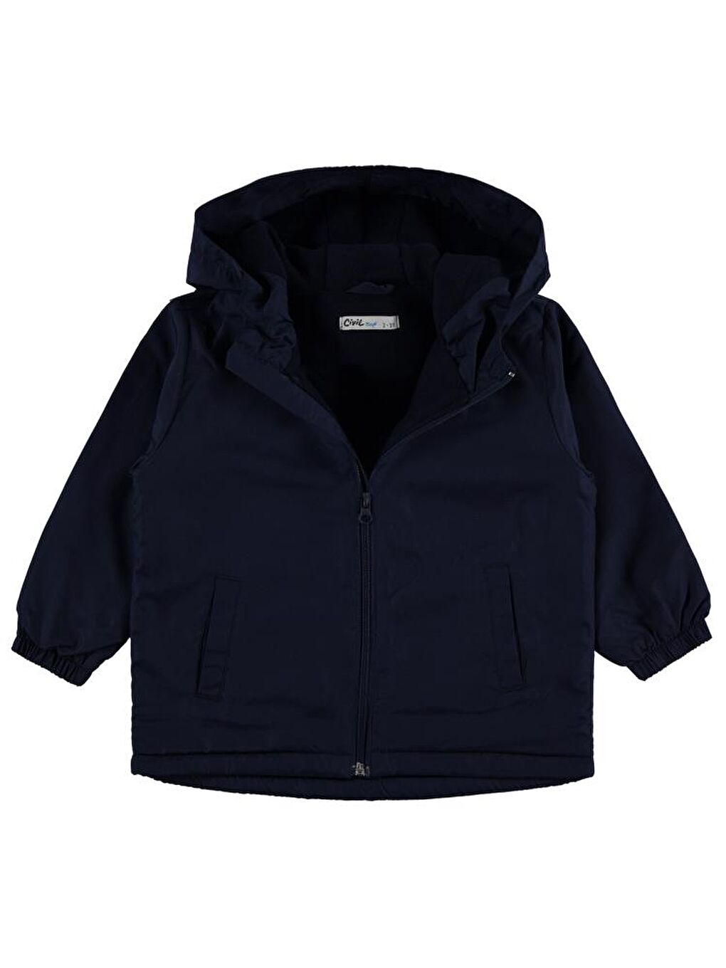 Lacivert Boys İçi Polarlı Basic 2-5 Yaş Yağmurluk