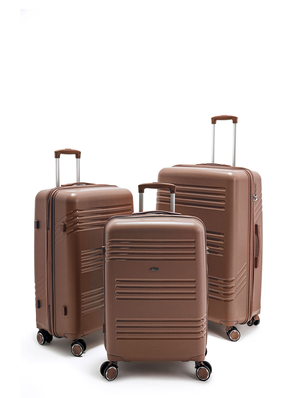 Pembe İthal Pp Urban Line Valiz Seti