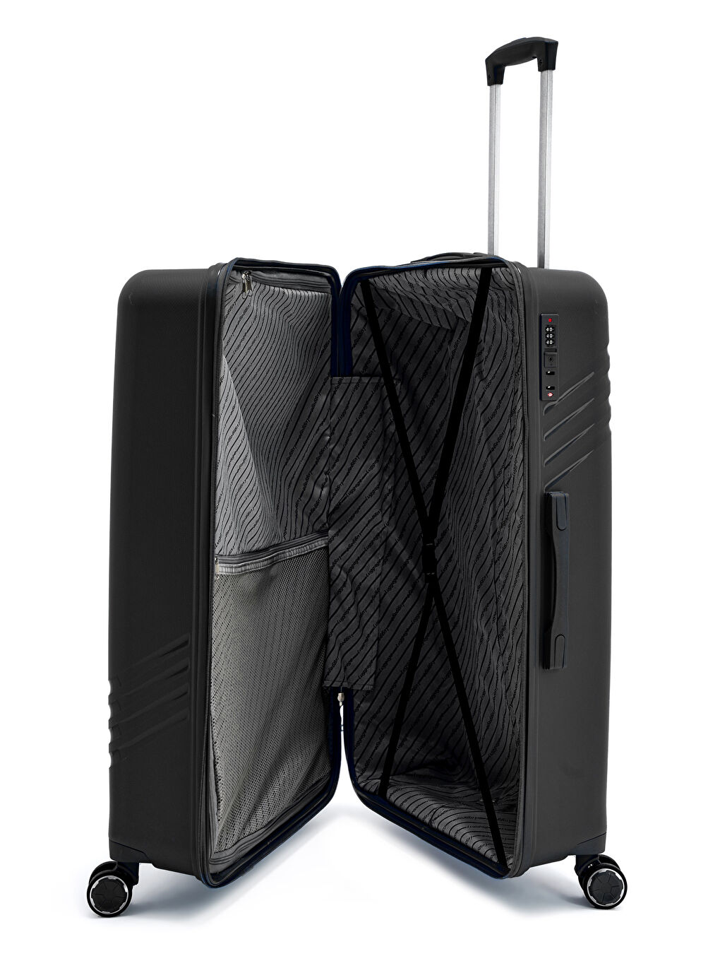 Siyah İthal Pp Urban Line Büyük Boy Valiz-5