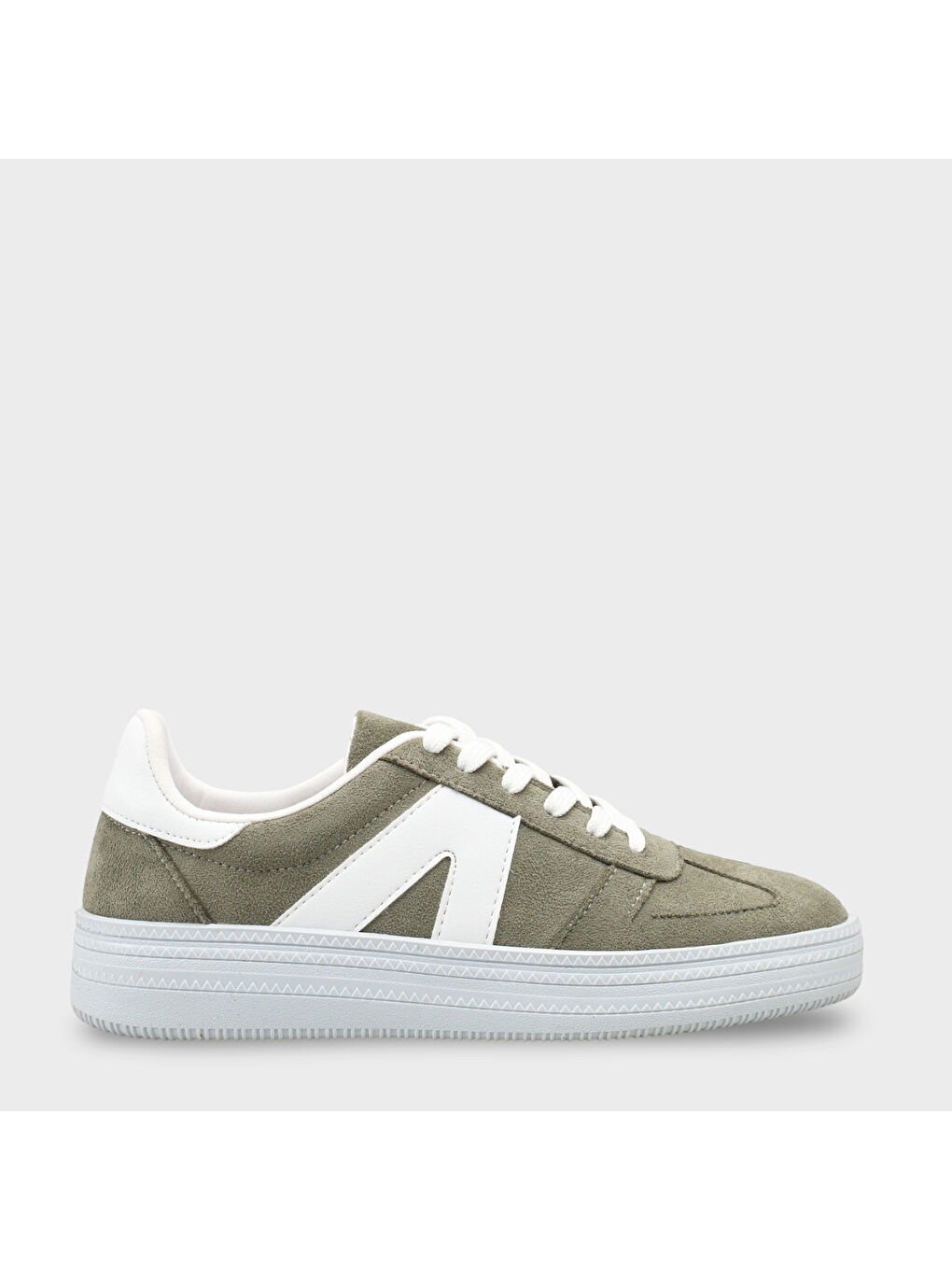 Yeşil Santa Kadın Spor Ayakkabı Snaeker-2