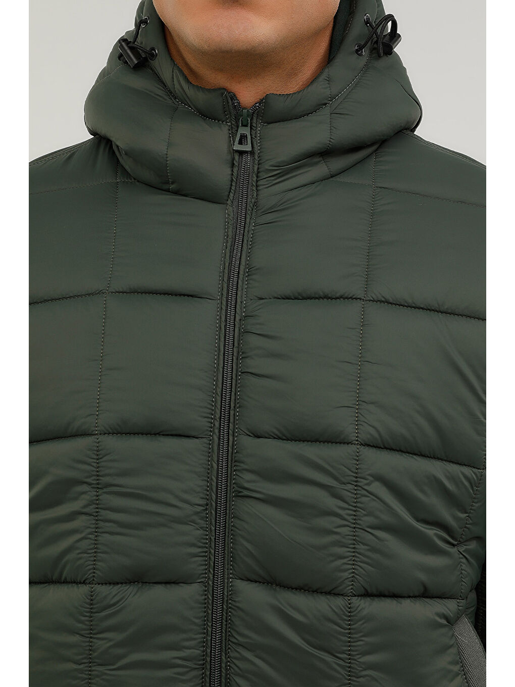 Yeşil M-ABELARD COAT 2PR ORMAN YESILI Erkek Kısa Kaban-3