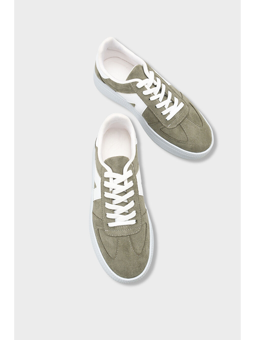 Yeşil Santa Kadın Spor Ayakkabı Snaeker-7