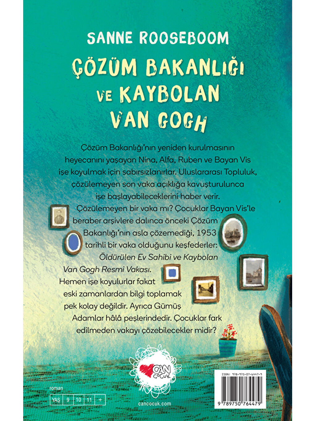 Can Çocuk Yayınları Çözüm Bakanlığı ve Kaybolan Van Gogh - 2