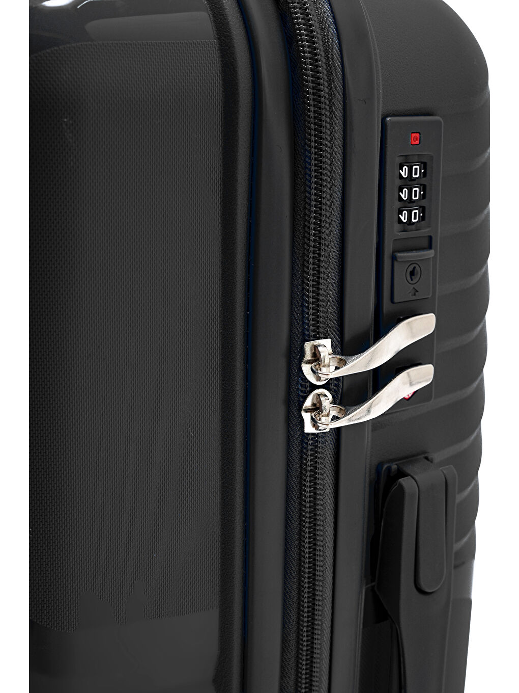 Siyah İthal Pp Elegance Kabin Boy Valiz-2