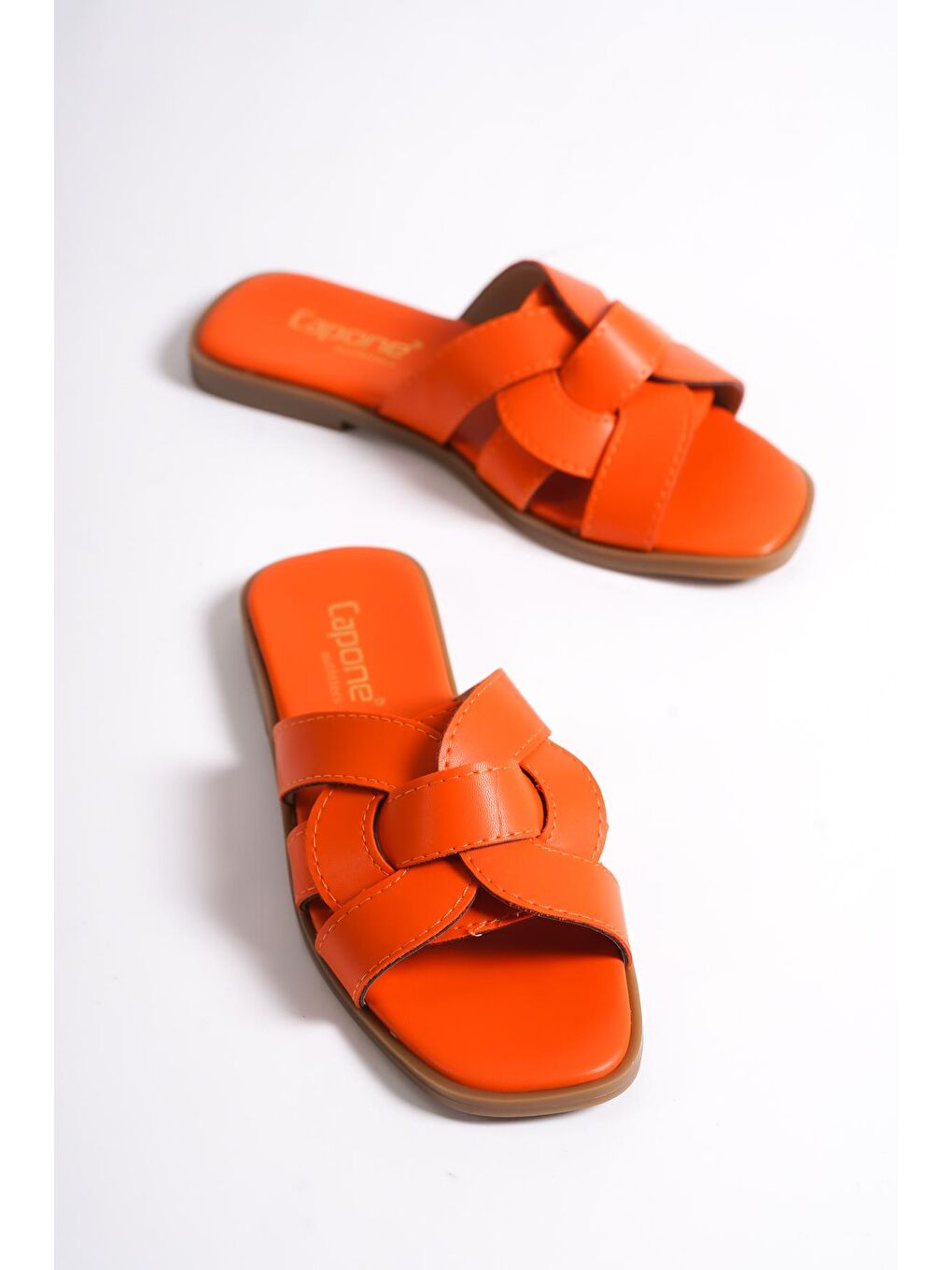 Turuncu Lauren Kadın Terlik-1