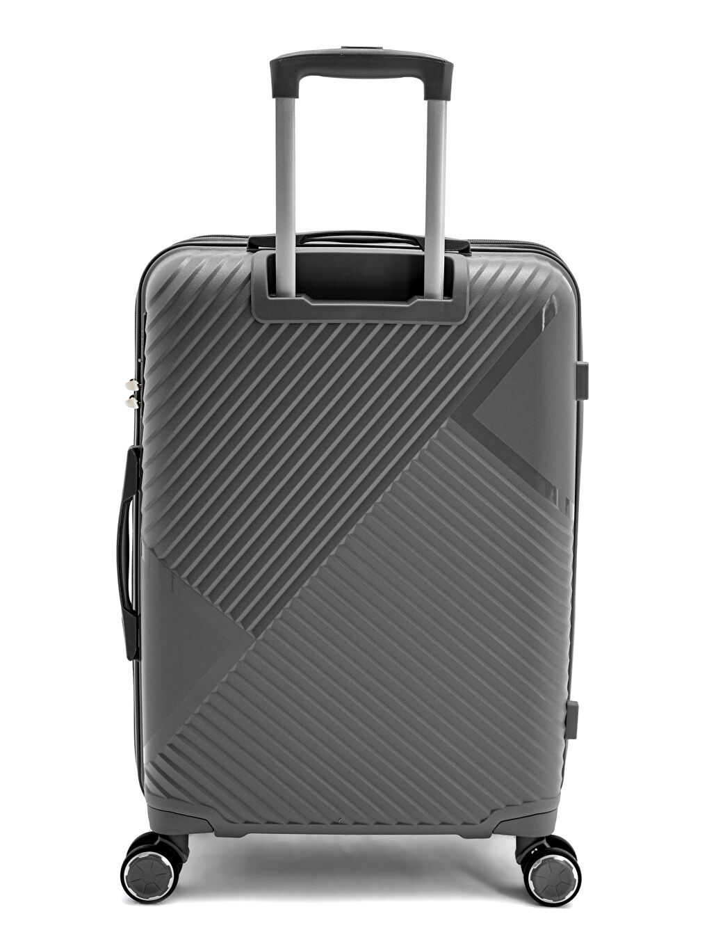 Antrasit İthal Pp Elegance Orta Boy Valiz-4
