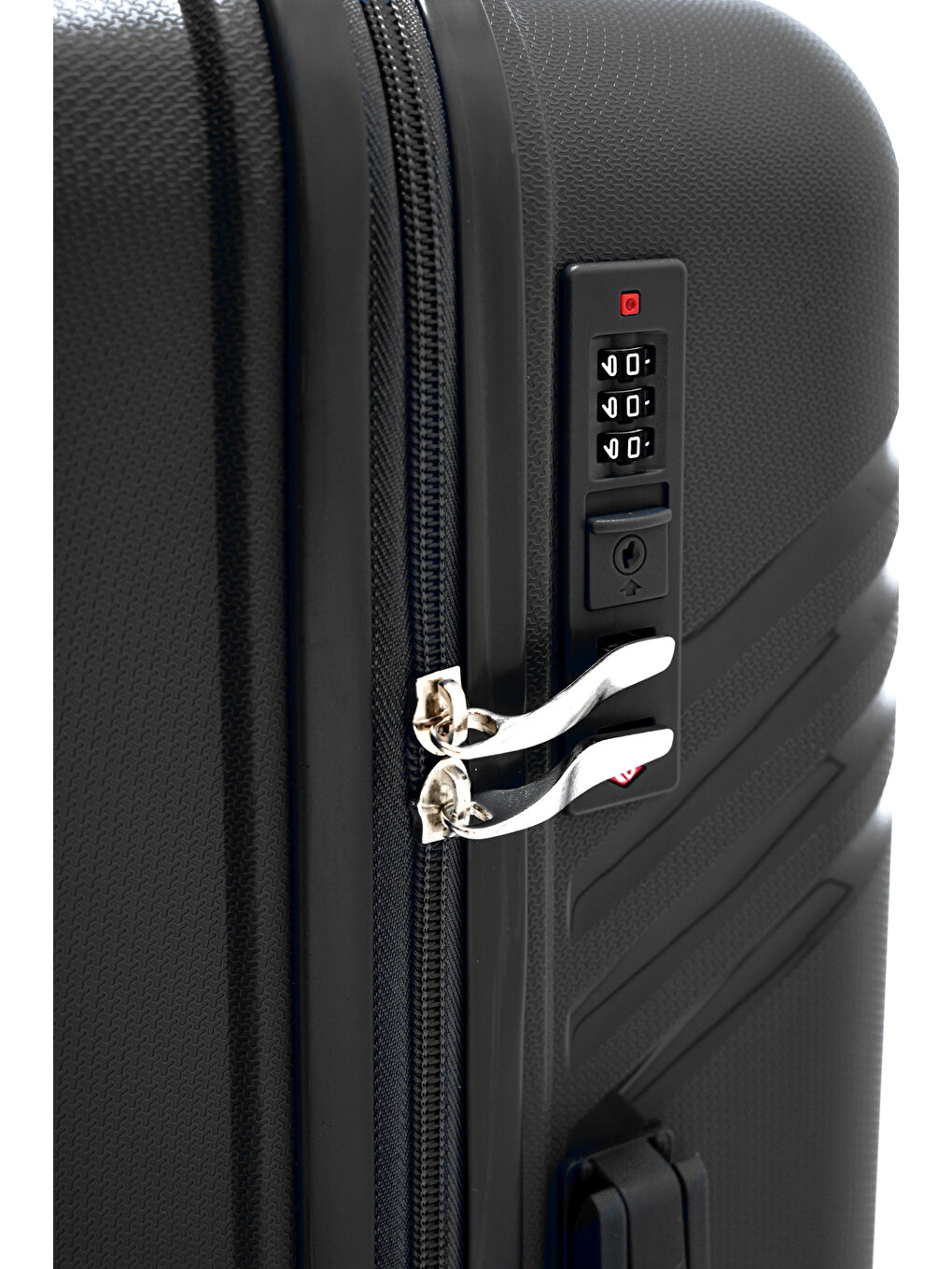 Siyah İthal Pp Urban Line Orta Boy Valiz-3