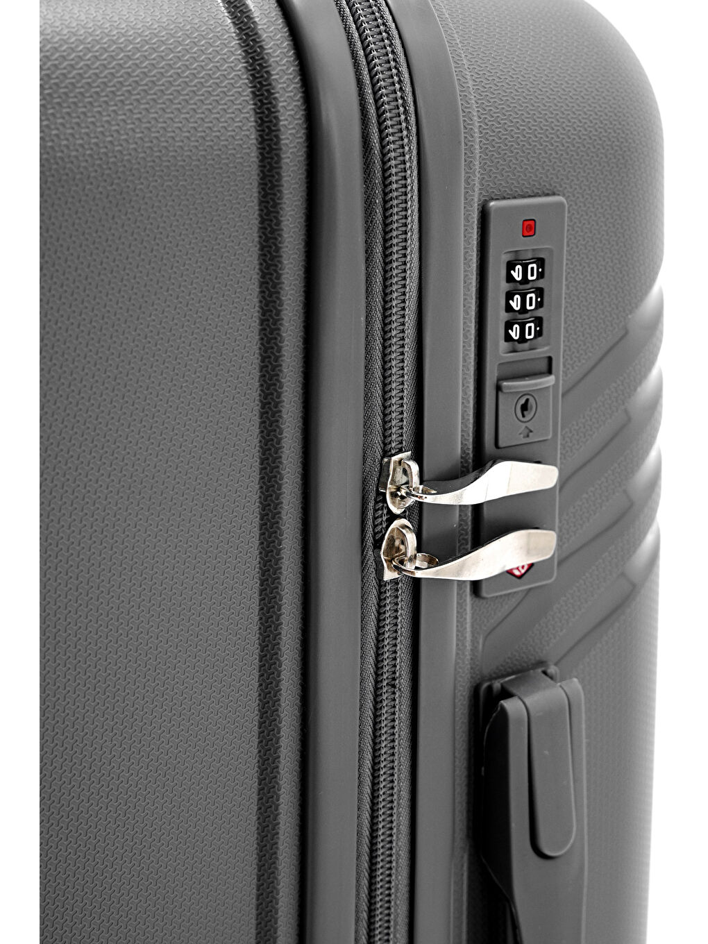 Antrasit İthal Pp Urban Line Kabin Boy Valiz-2