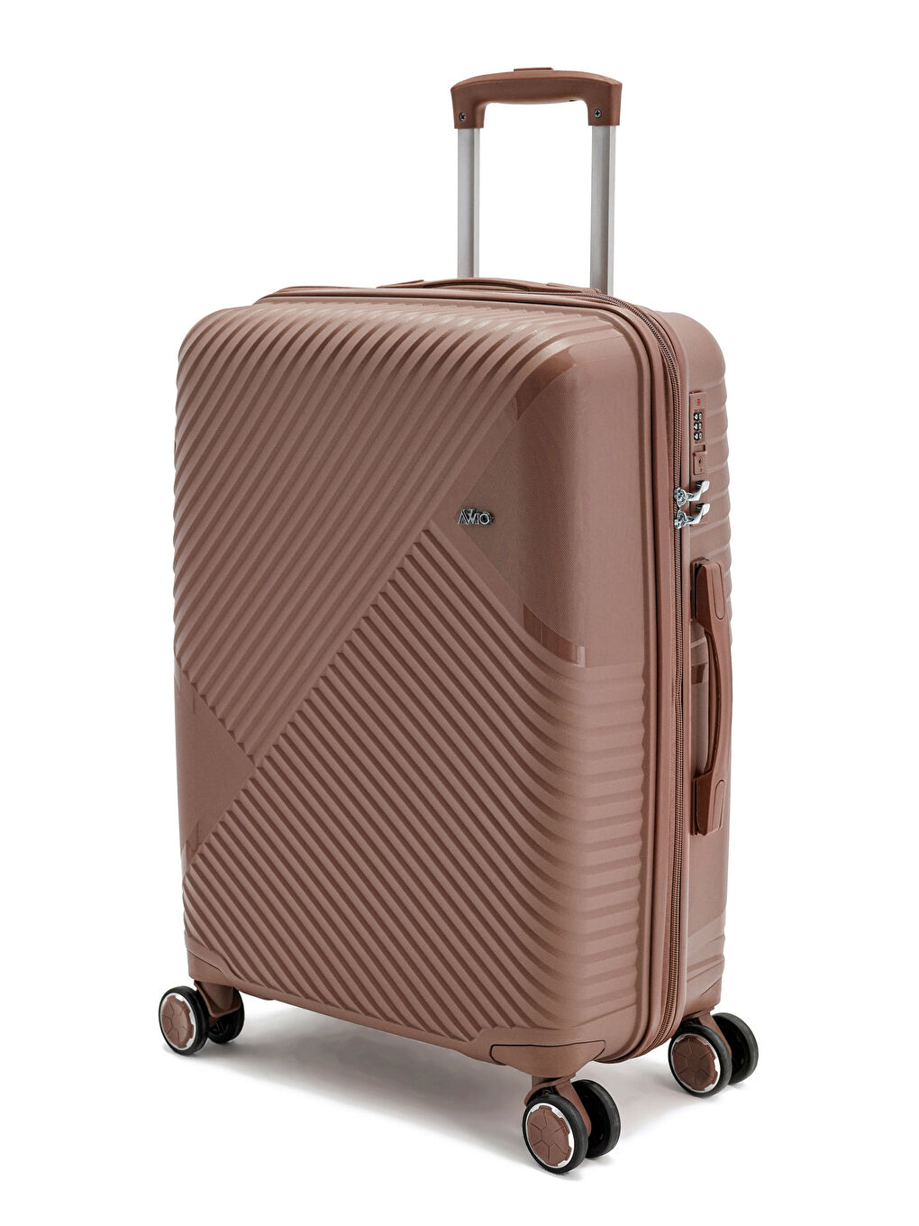 Pembe İthal Pp Elegance Orta Boy Valiz-1