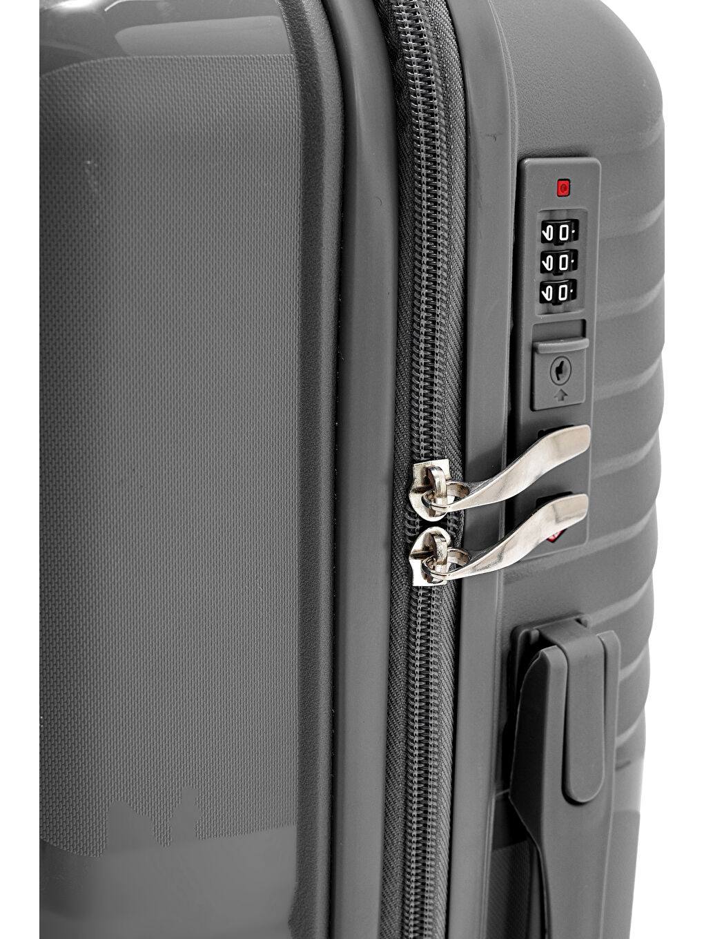 Antrasit İthal Pp Elegance Kabin Boy Valiz-2