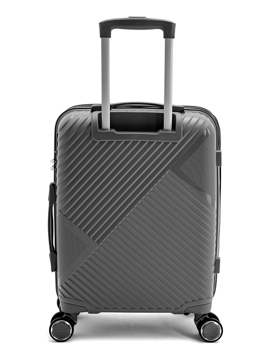 Antrasit İthal Pp Elegance Kabin Boy Valiz-4