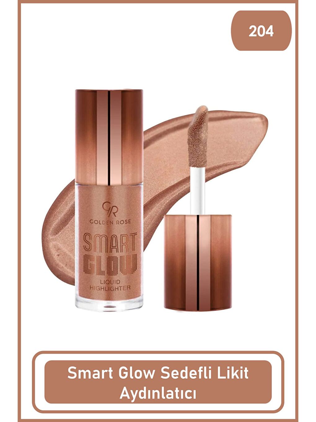 Smart Glow Liquid Highlighter No : 204 - Likit Aydınlatıcı