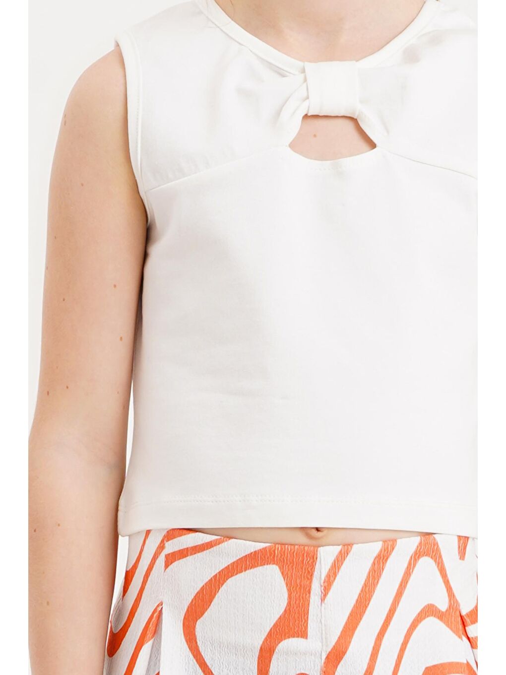 Turuncu Fiyonklu Badili 5-8 Yaş Takım - 2425-2-2