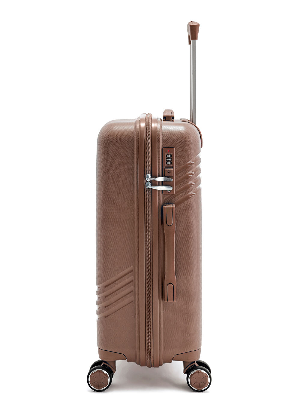 Pembe İthal Pp Urban Line Kabin Boy Valiz-3