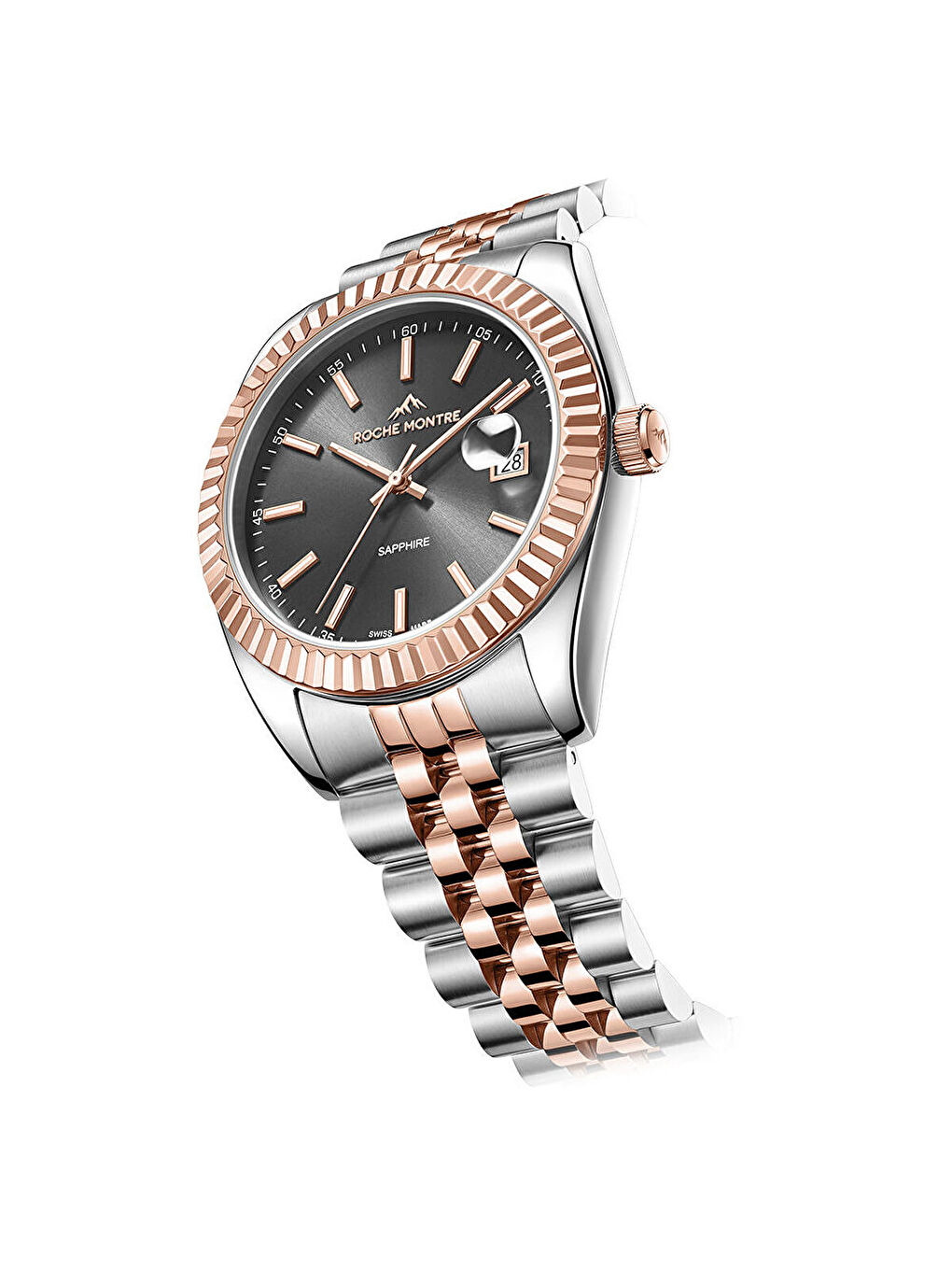 Gri RMG6009-06 Erkek Kol Saati-2