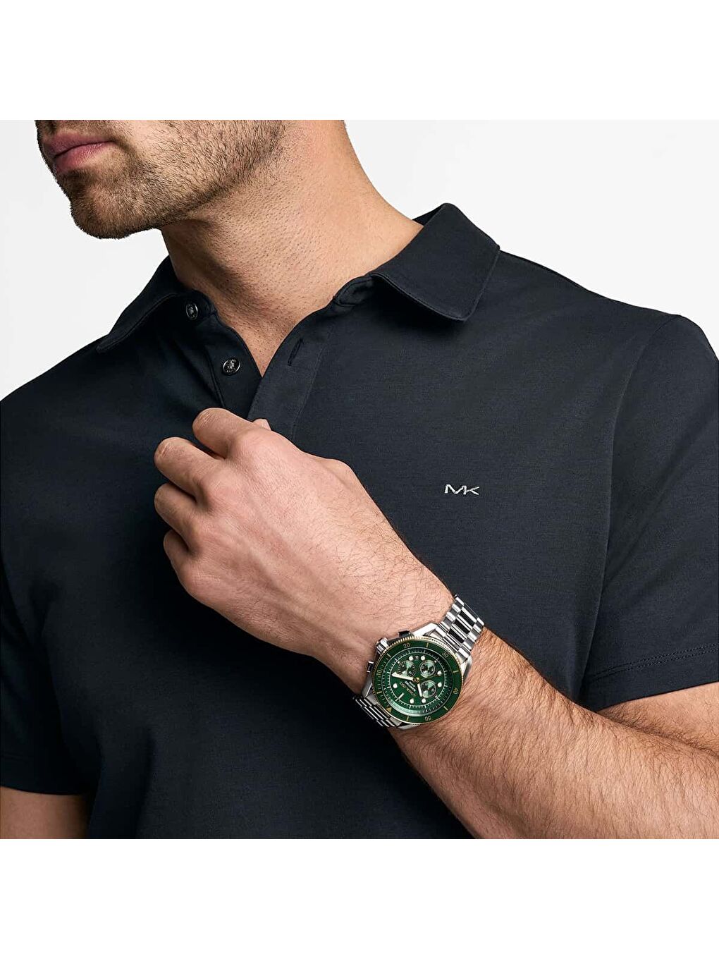 Gri MK9215 Erkek Kol Saati-3