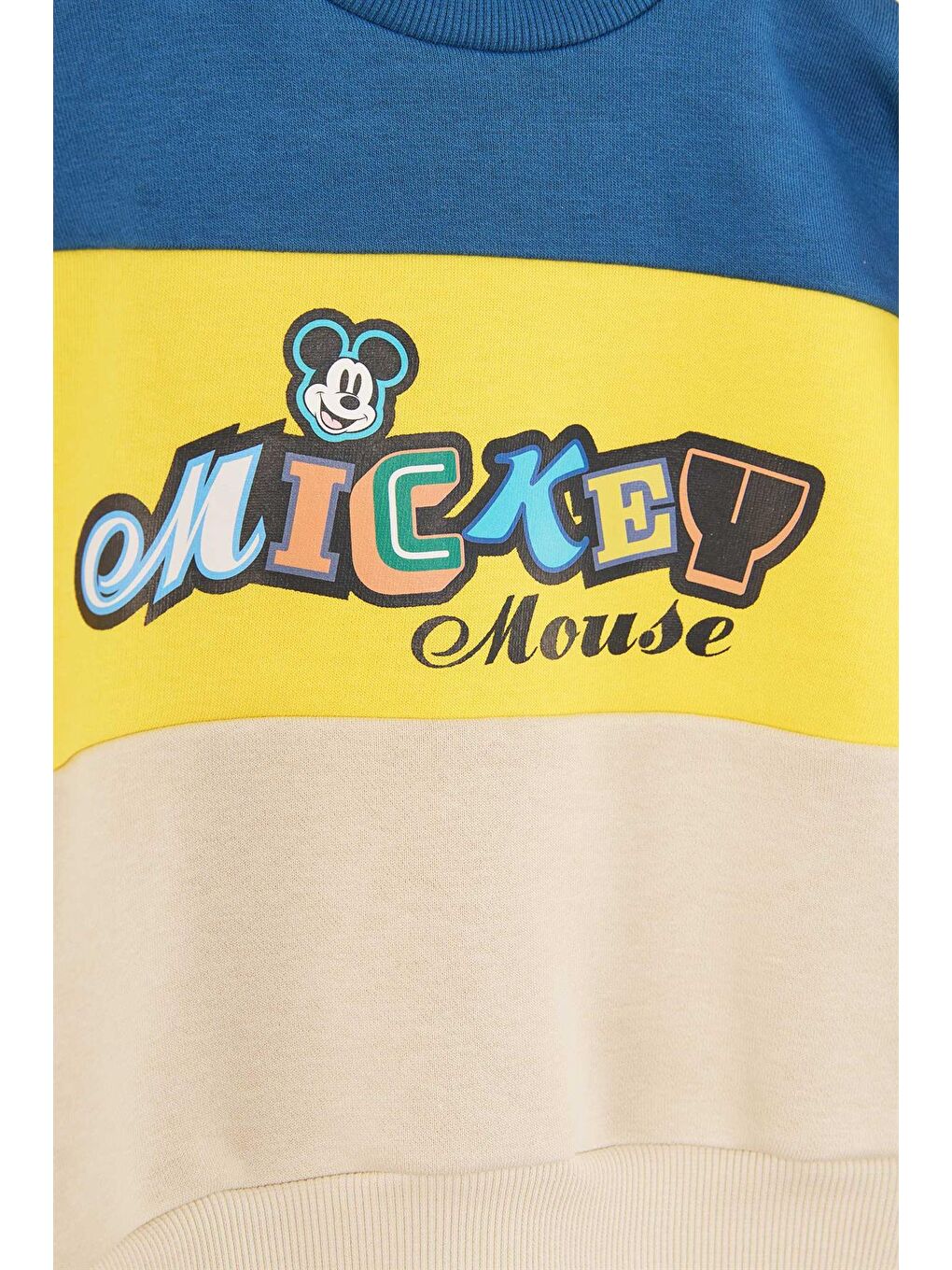 Supermino İndigo Mickey Mouse Lisanslı Erkek Bebek 2'li Takım 21157 - 2