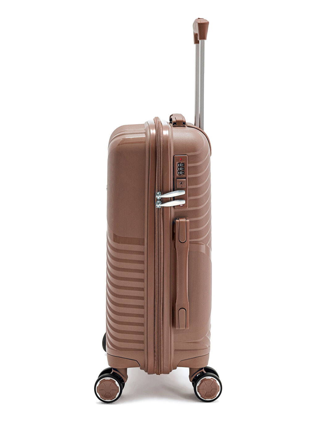 Pembe İthal Pp Elegance Kabin Boy Valiz-3