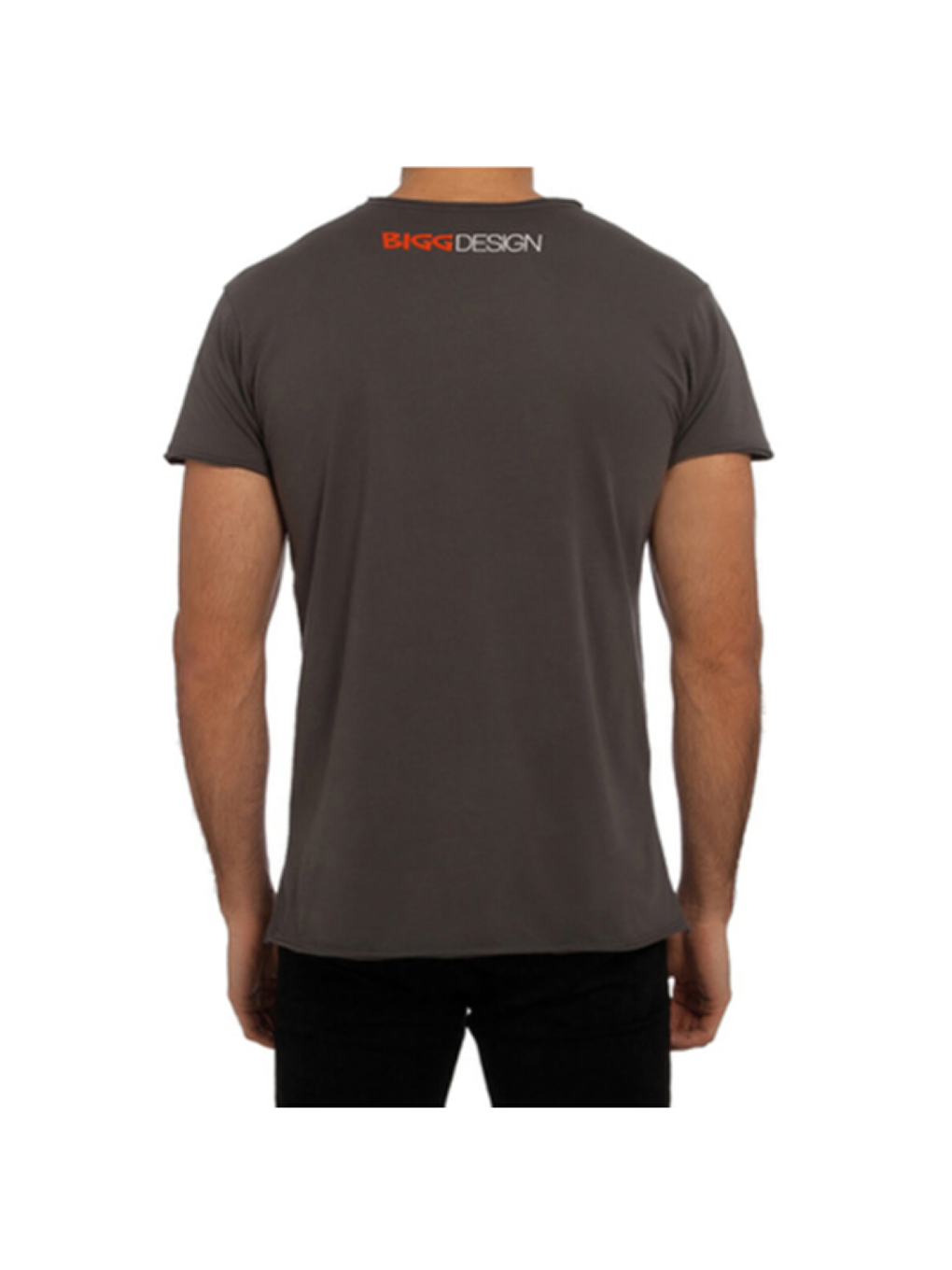 Gri %100 Pamuk Tişört First Station-2