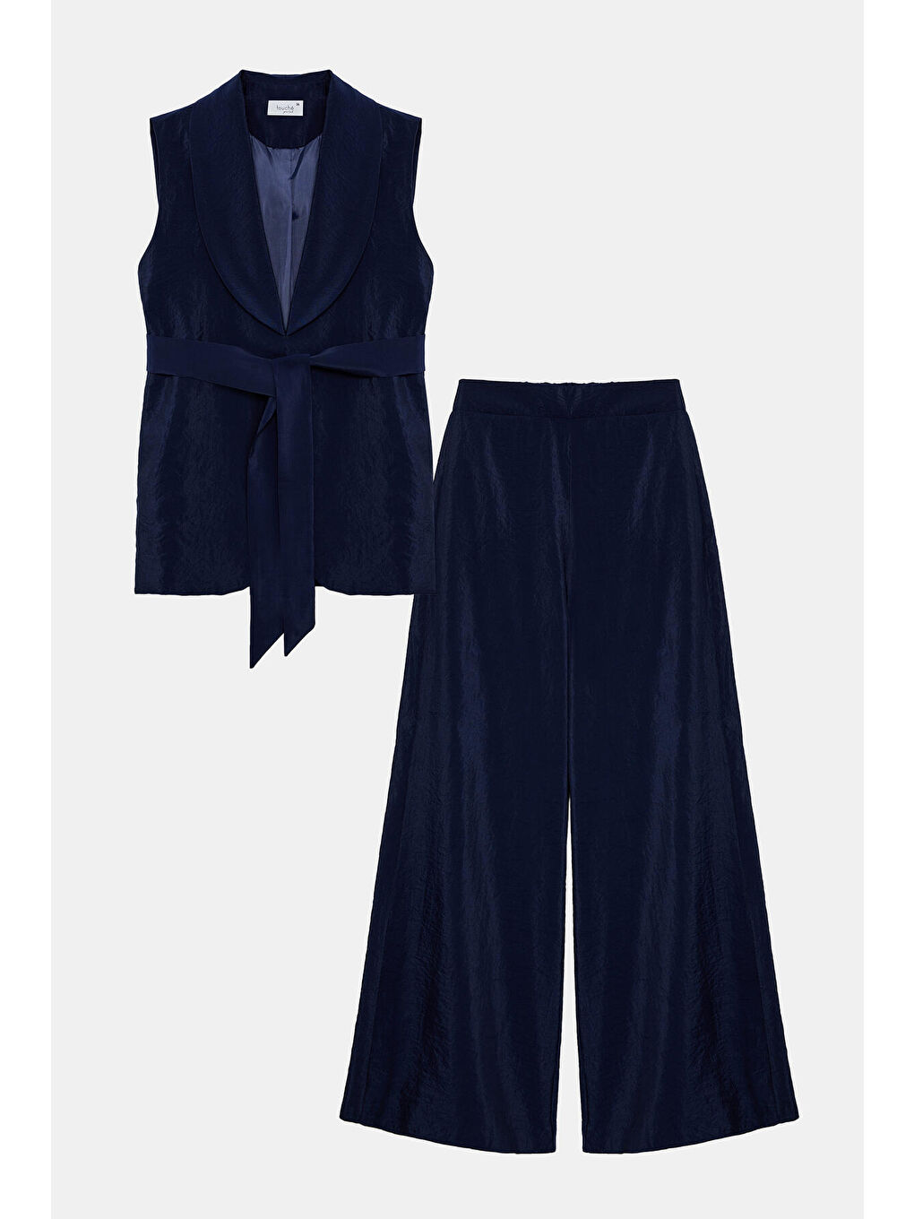 Lacivert Kupra Yelek Pantolon Takım-1