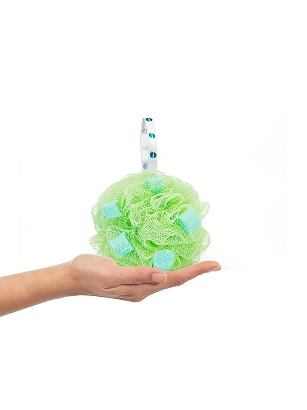 Zeytin Çiçeği Sabunlu Banyo Lifi-2