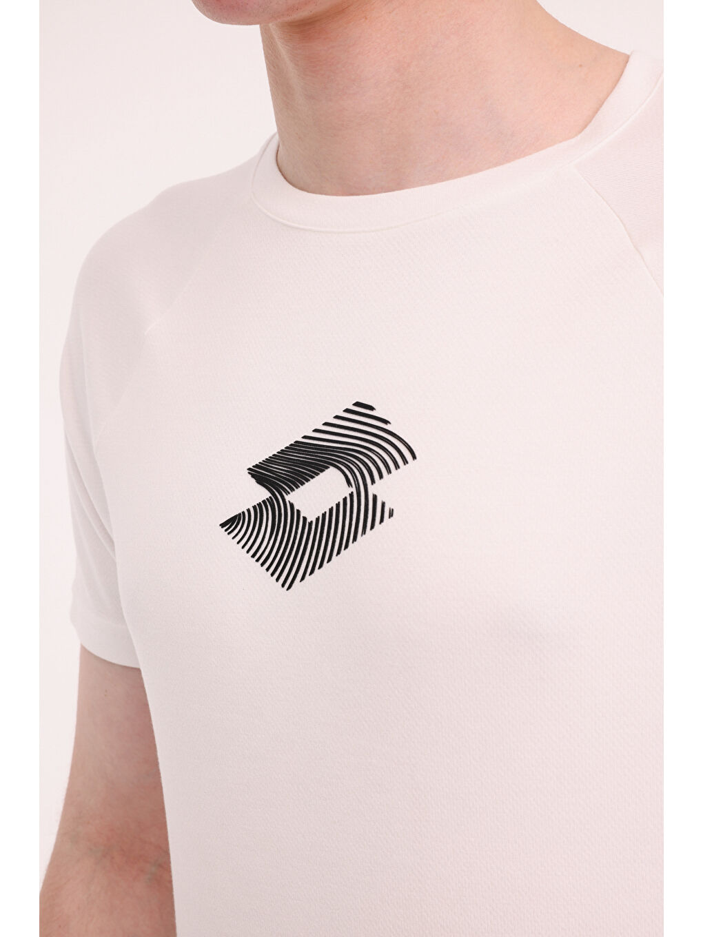 Bej M-BETA TEE 5FX Ekru Erkek Kısa Kol T-Shirt-3