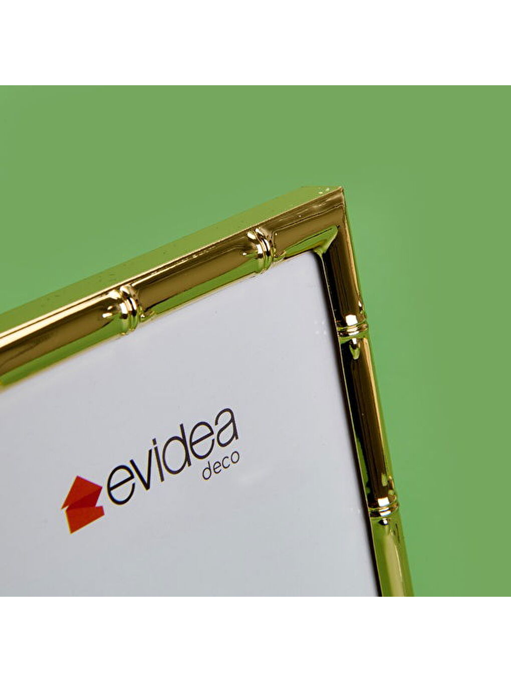 Sarı Deco Manarola Metal Fotoğraf Çerçevesi - Gold - 10x15 cm-3