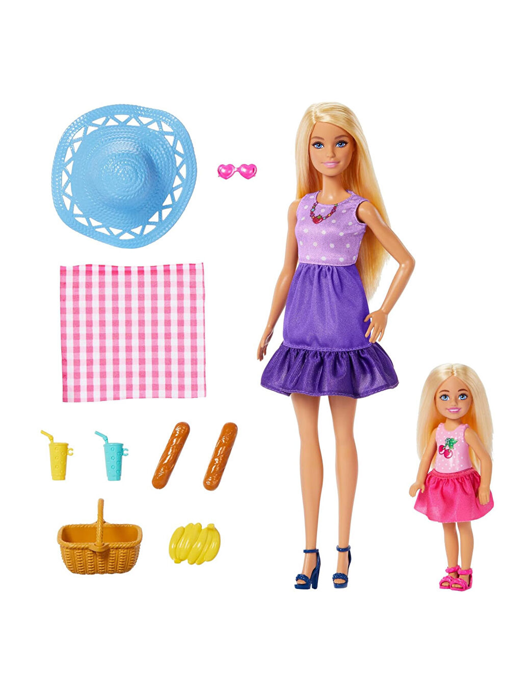 Barbie Malibu Ve Chelsea Kıyafetleri Ve Aksesuarları JBF43