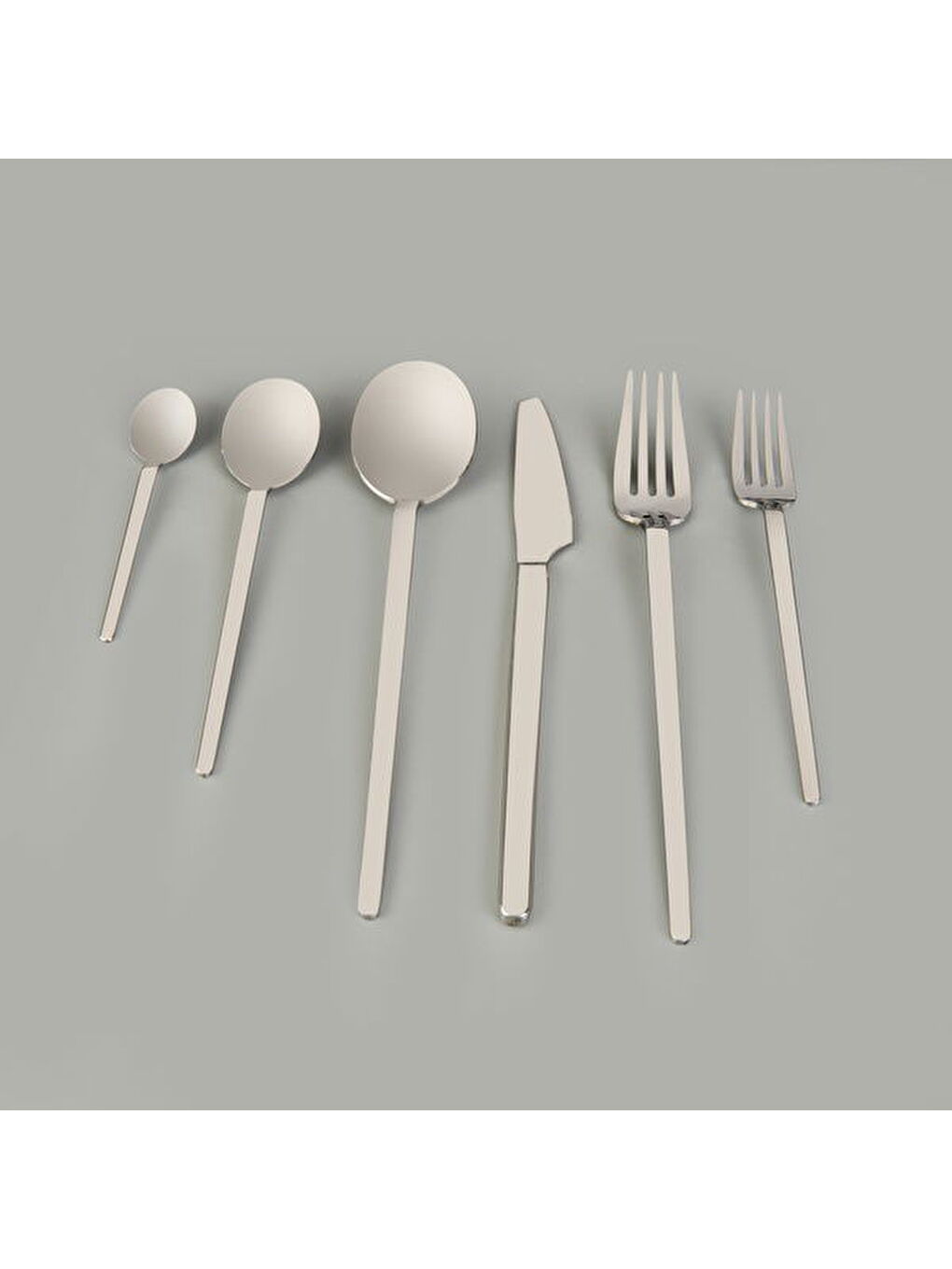 Karışık Romeo 36 Parça Çatal Kaşık Bıçak Seti - Inox-1