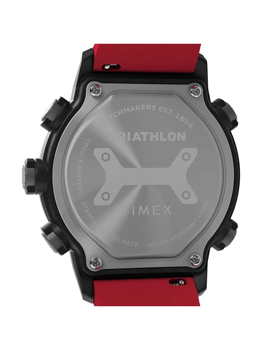 Kırmızı TW5M67000 Erkek Kol Saati-3