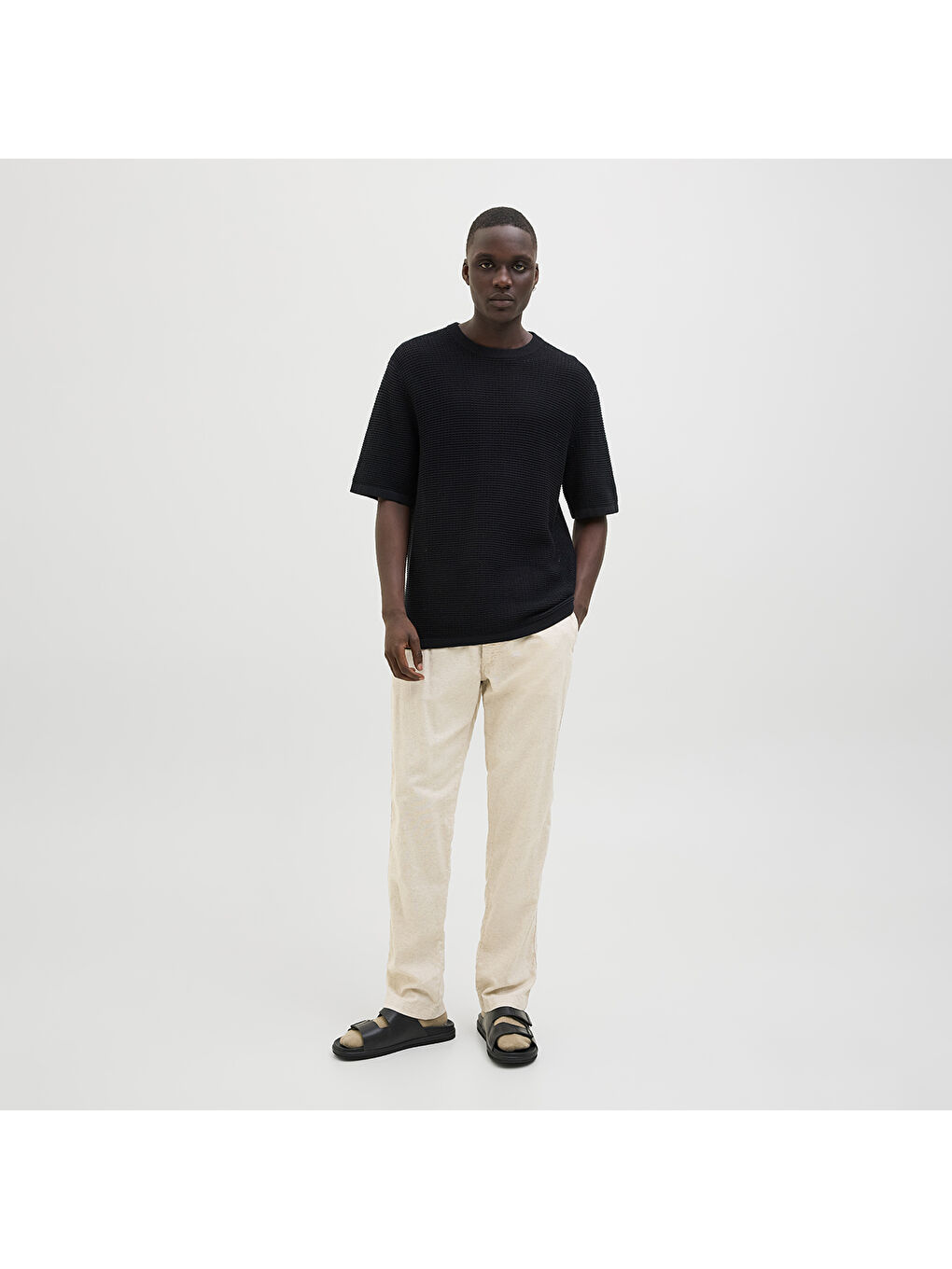 Kane Hybrid Bondi Jogger  Bej Erkek Pantolon-4