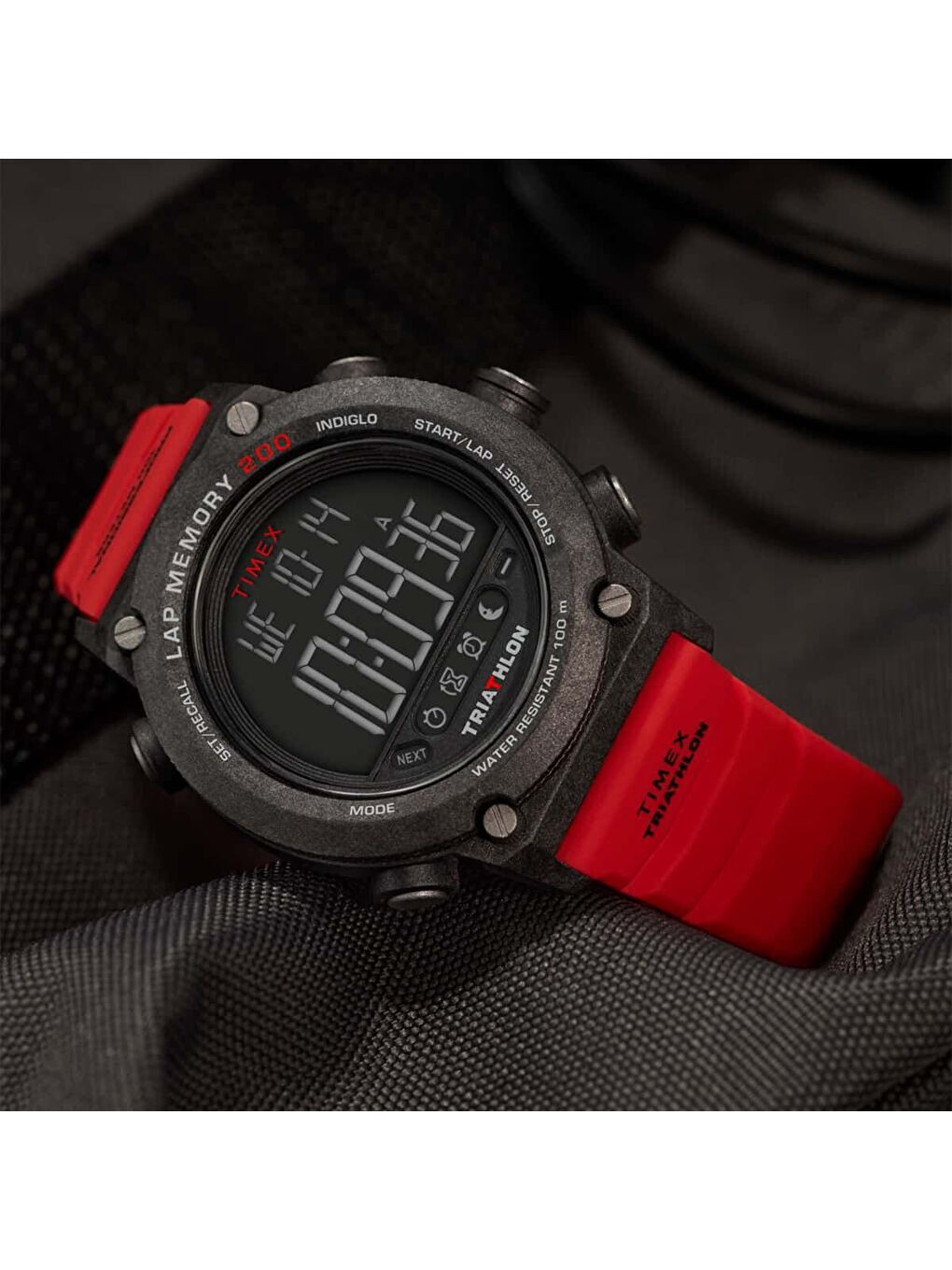 Kırmızı TW5M67000 Erkek Kol Saati-5