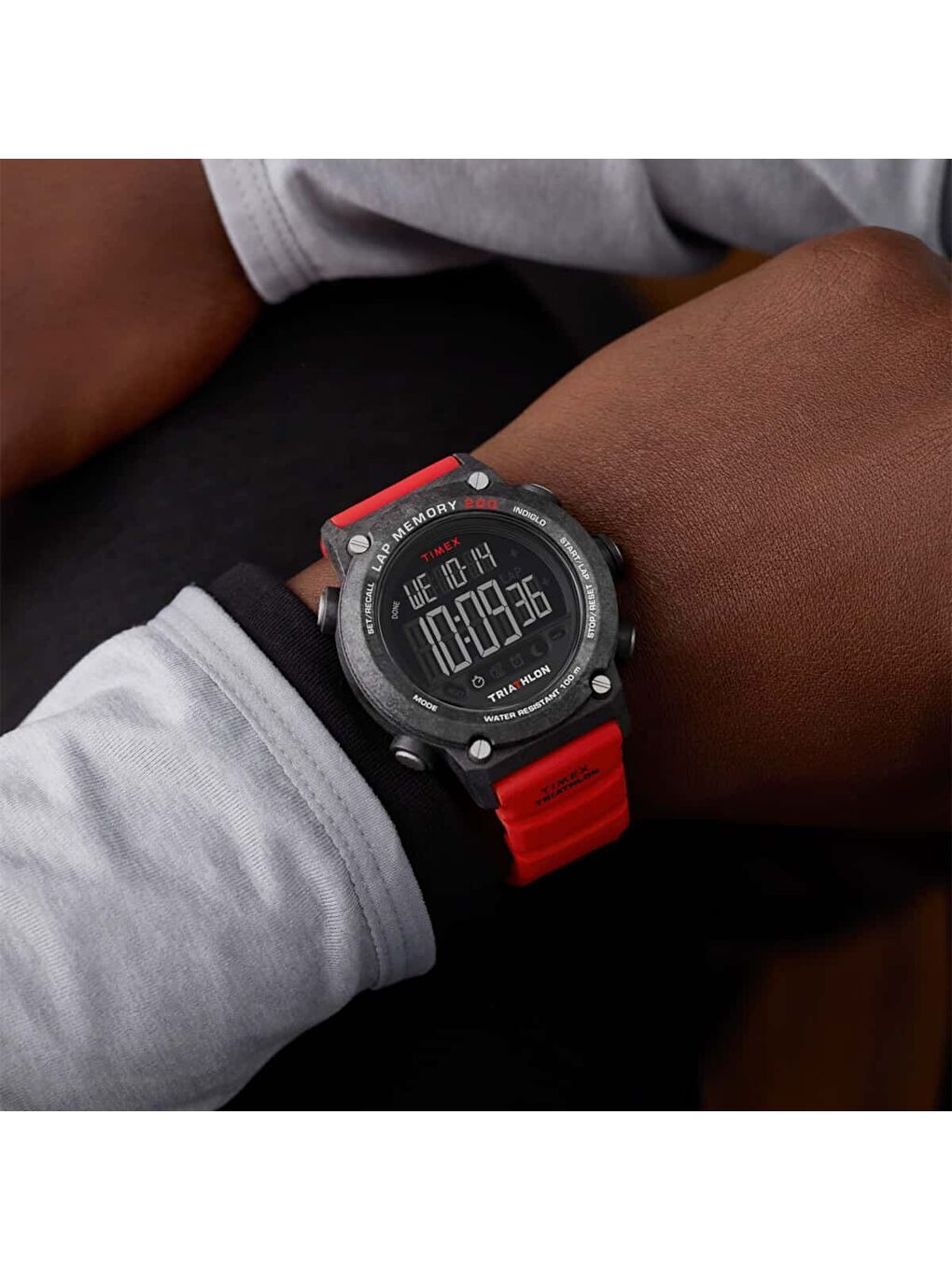 Kırmızı TW5M67000 Erkek Kol Saati-6