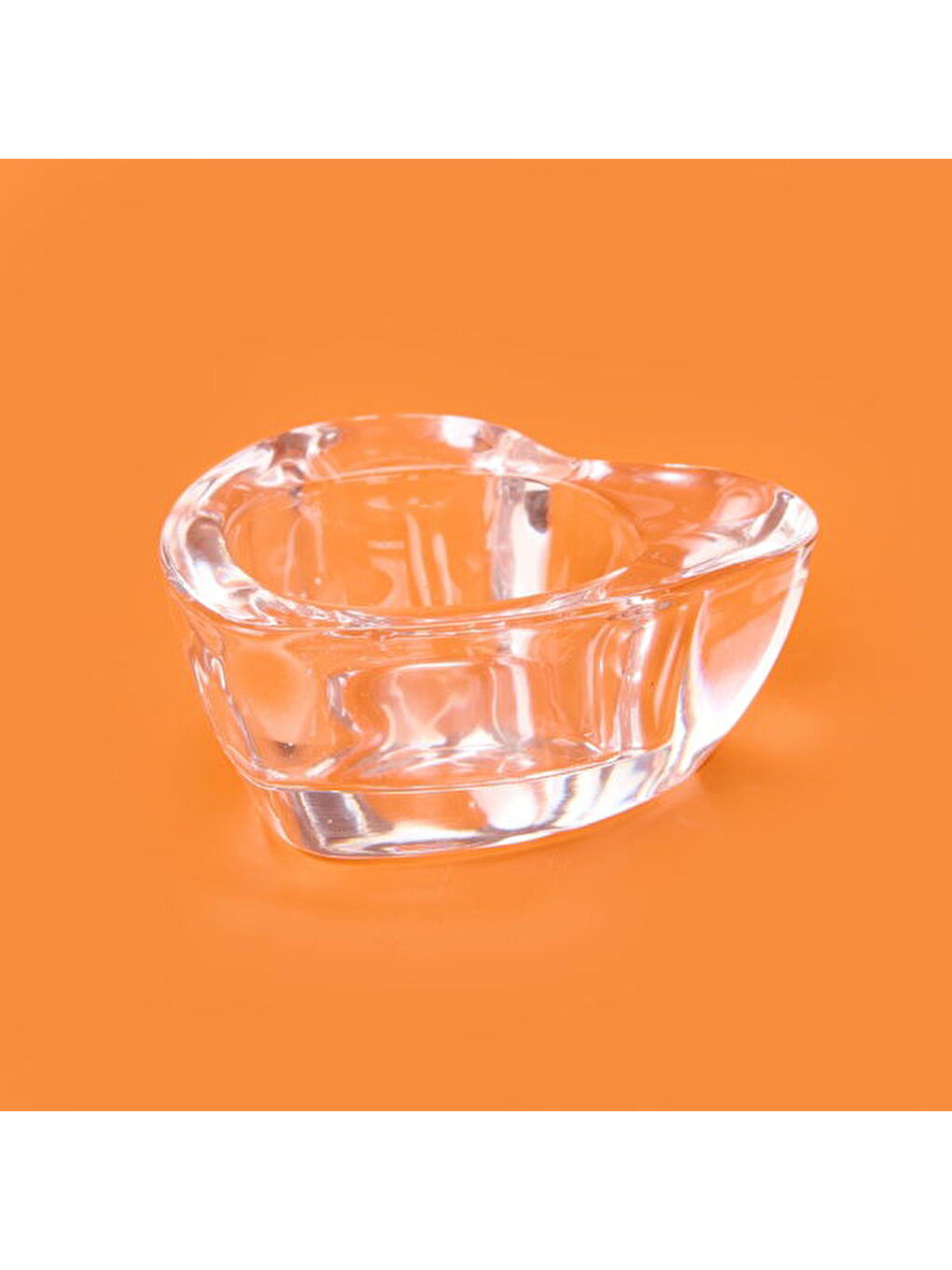 Renksiz Deco Heart Mumluk - Şeffaf -6,8x2x8 cm-2