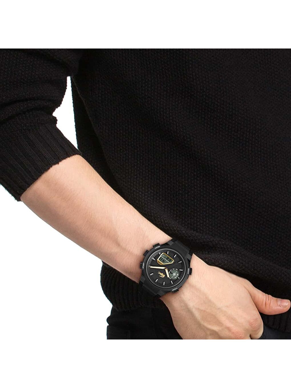 Siyah LAC2011435 Erkek Kol Saati-4