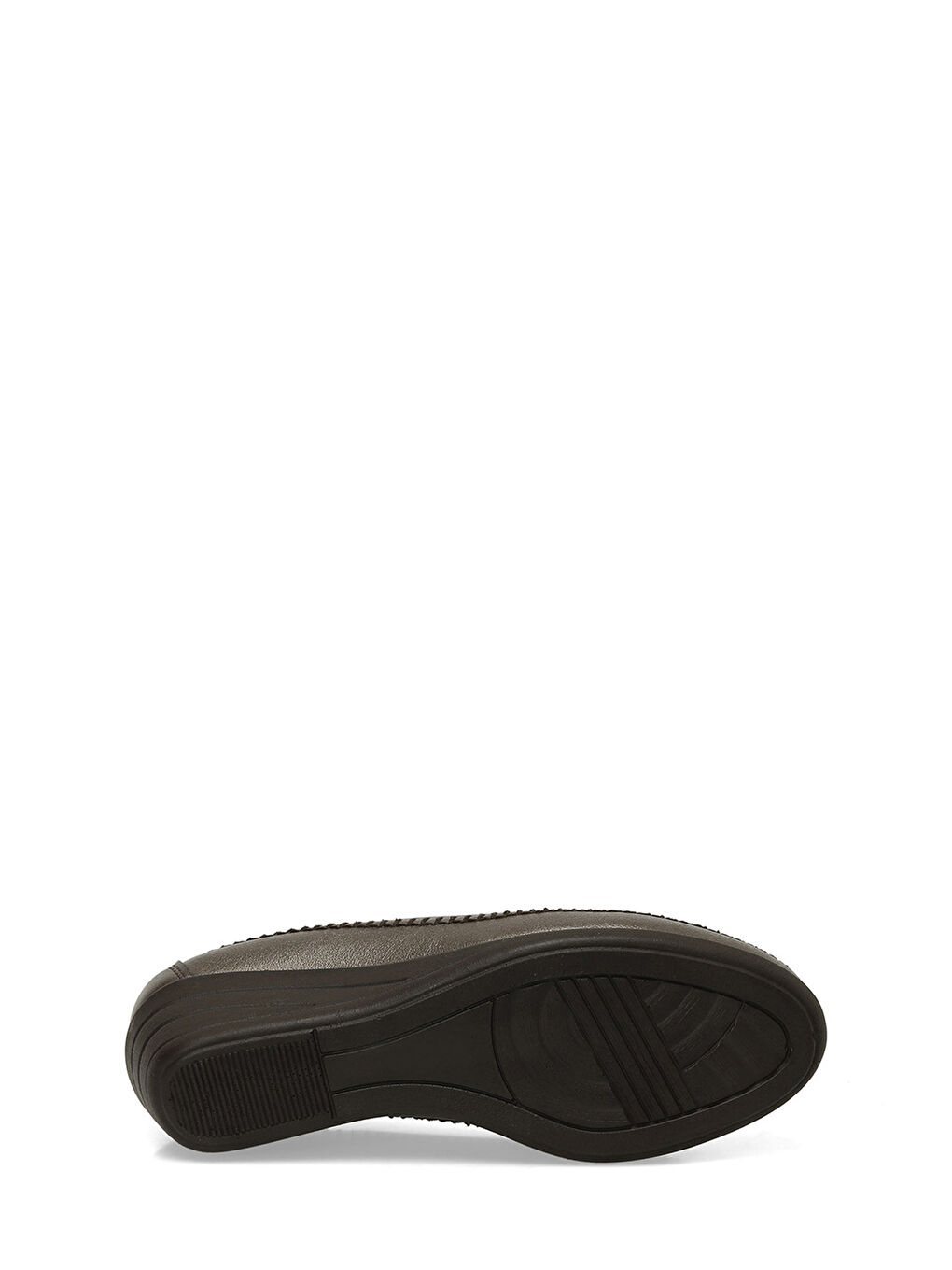 Sarı 164077.Z5FX Bronz Kadın Dolgu Topuk Ayakkabı-5