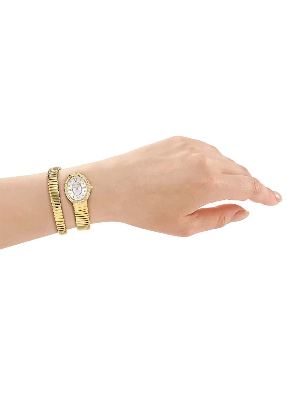 Sarı JC1L390M0025 Kadın Kol Saati-3