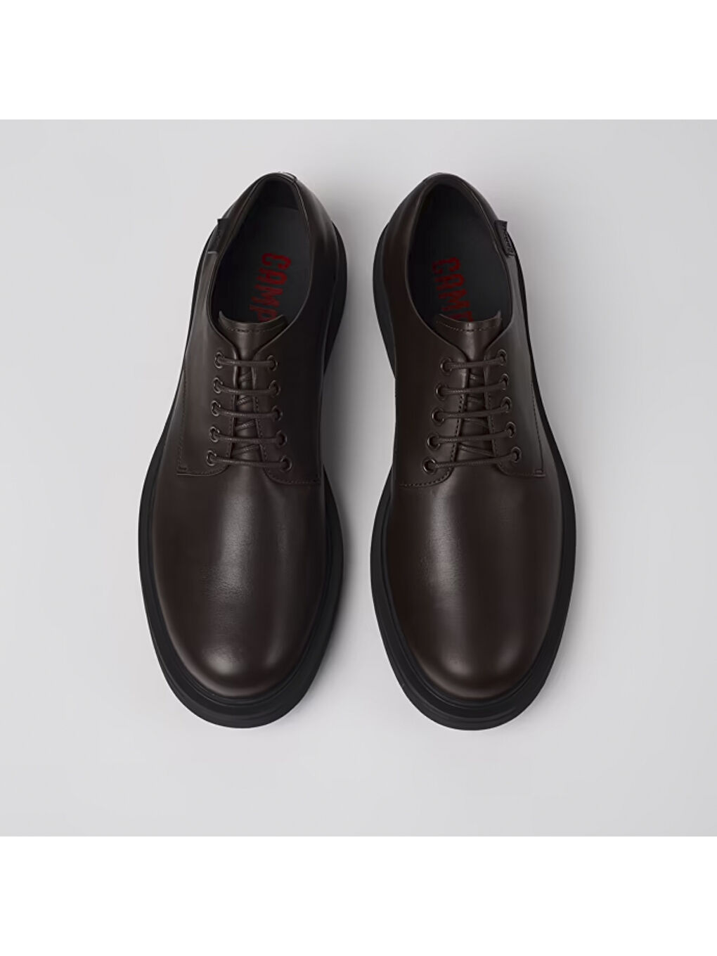 Kahverengi Erkek Oxford ( Klasik) K100998-002 Norman Dark Brown-3