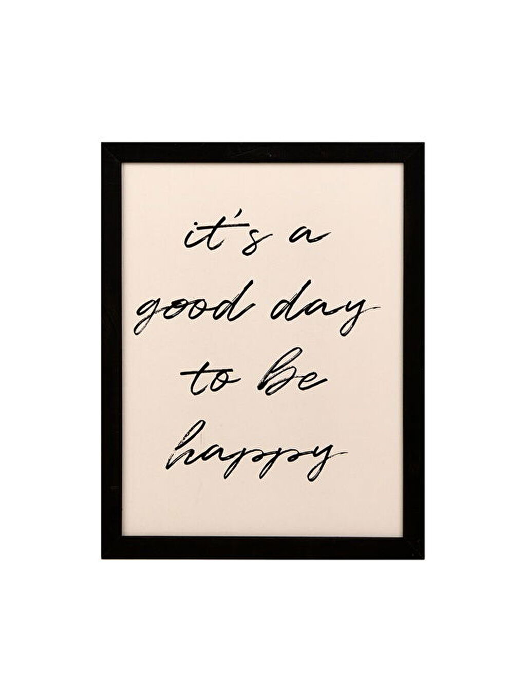 Deco French Cottage Duvar Panosu - Bej / Siyah - 30x40 cm-3