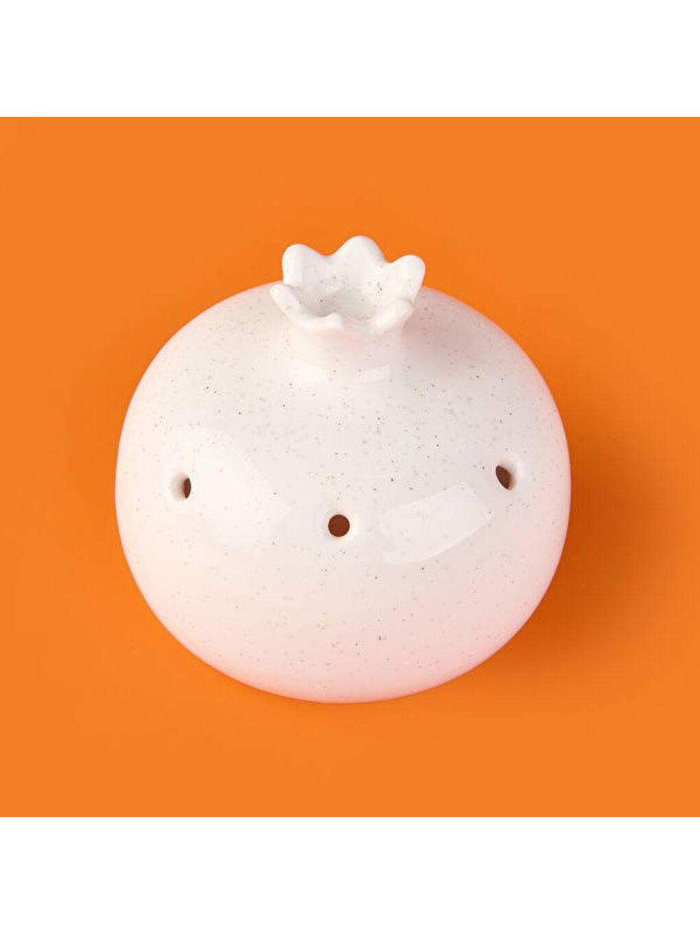 Deco Melograno Buhurdanlık - Beyaz - 10 cm-2