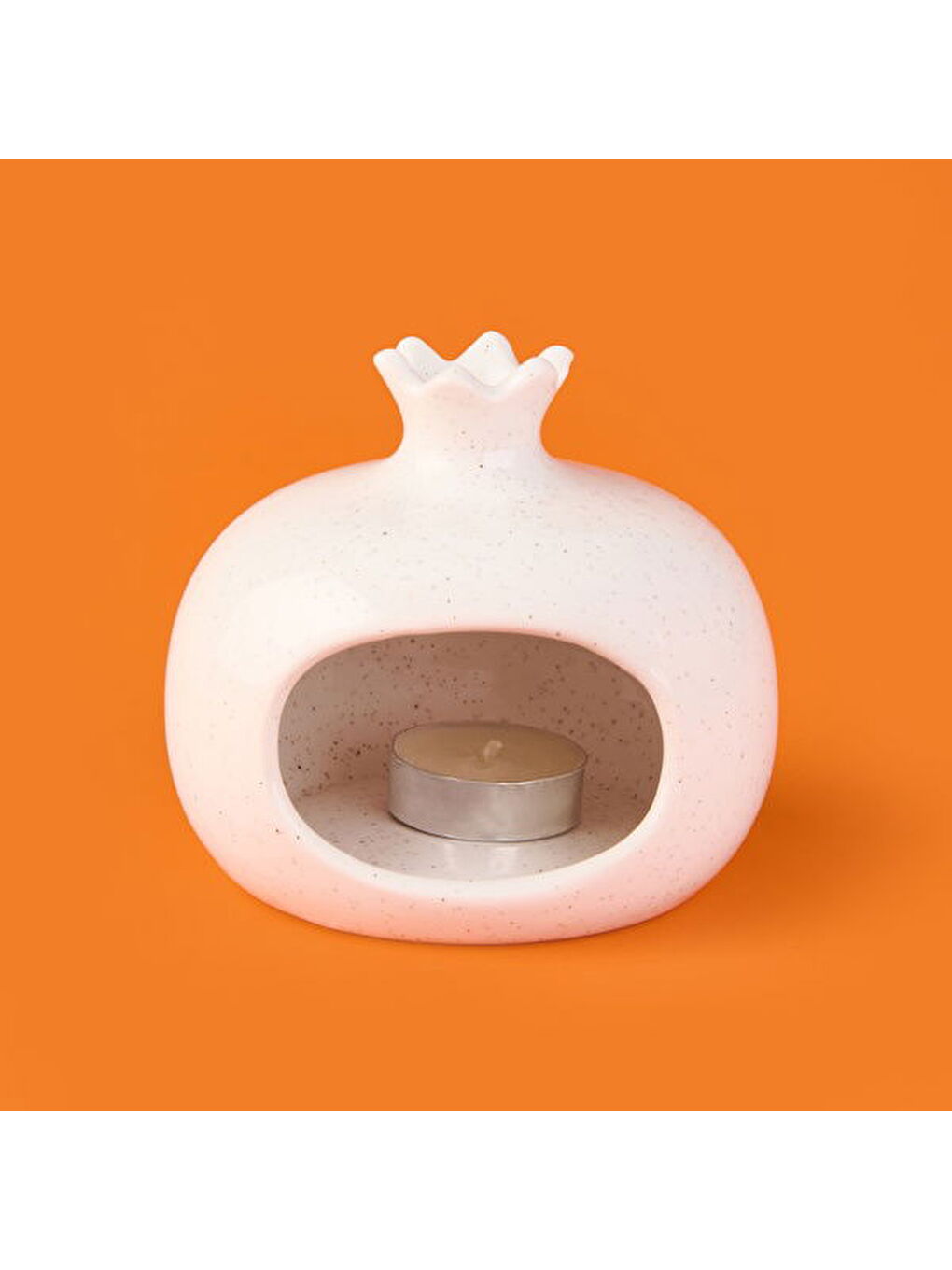 Deco Melograno Buhurdanlık - Beyaz - 10 cm-3