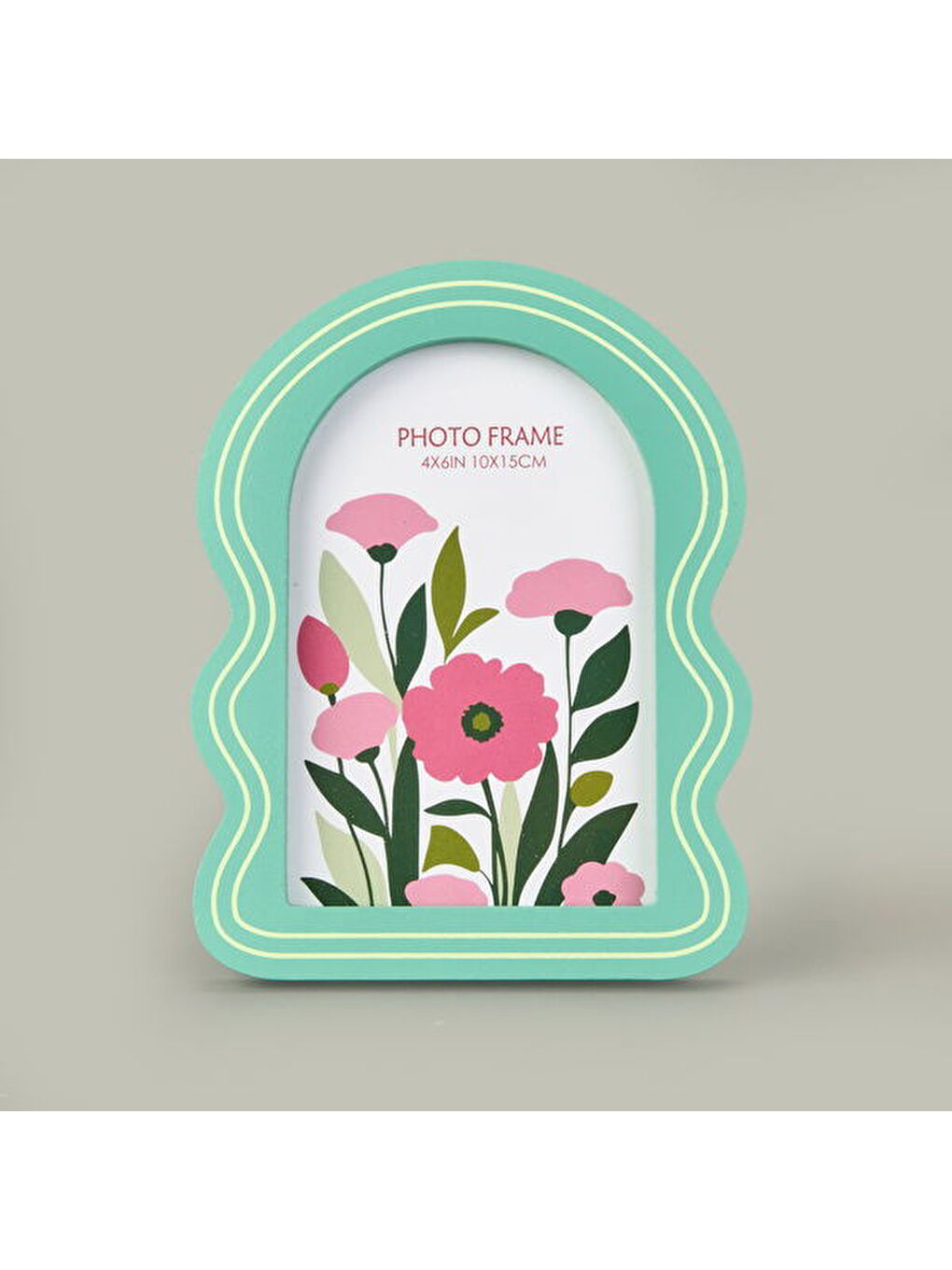 Deco Camelia Fotoğraf Çerçevesi - Yeşil - 10x15 cm