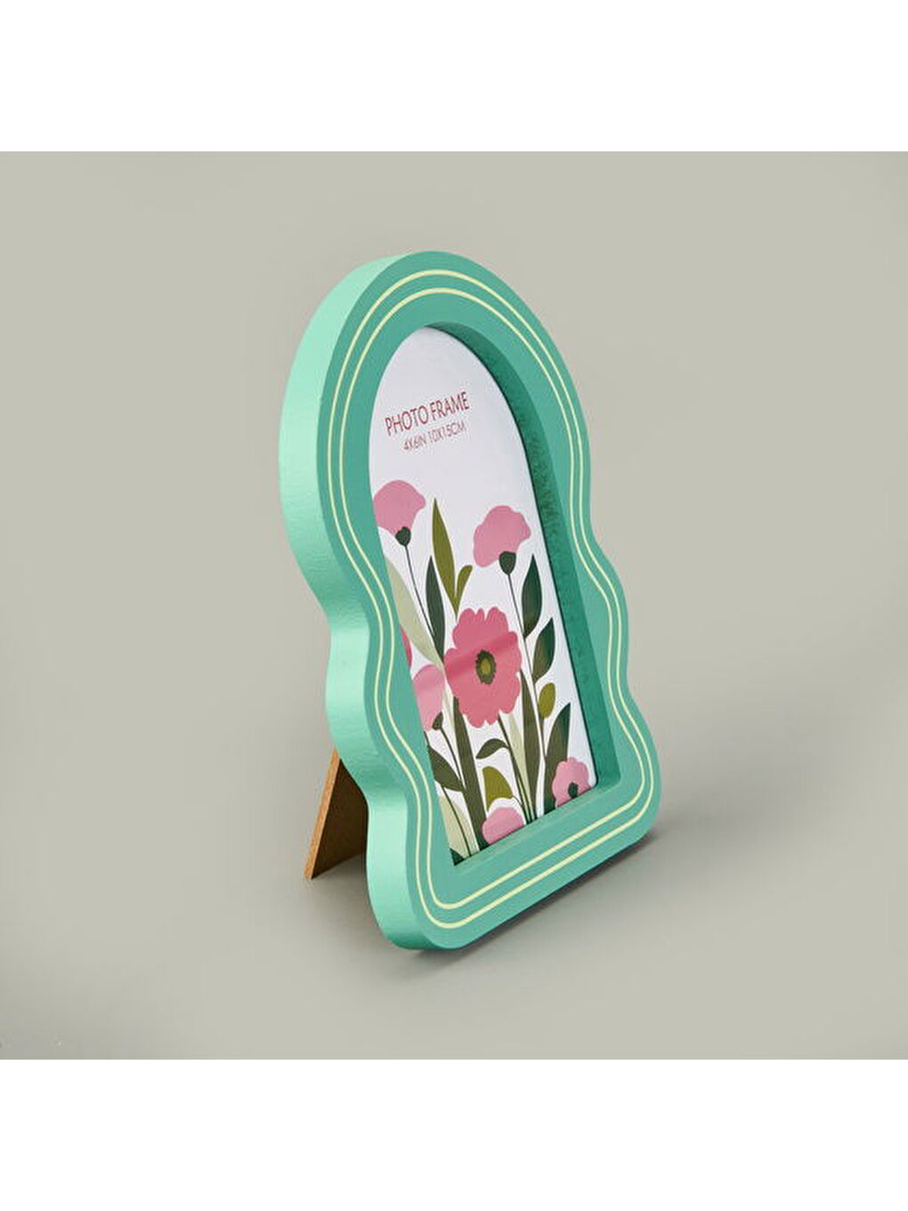 Deco Camelia Fotoğraf Çerçevesi - Yeşil - 10x15 cm-2