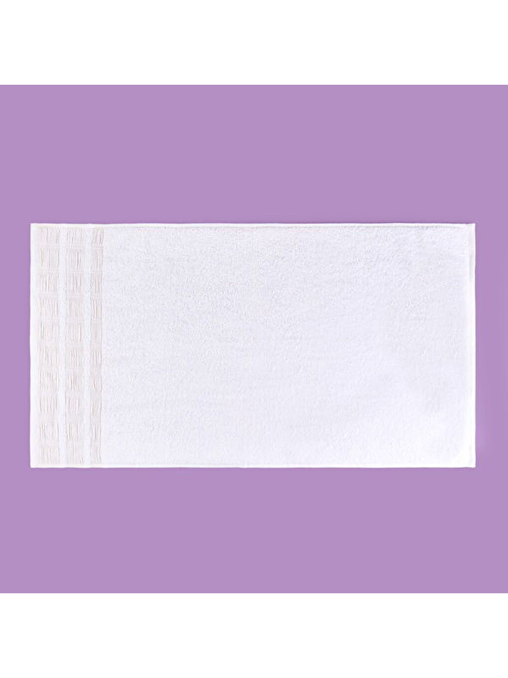 Soft Golden Star Shiny Yüz Havlusu - Ekru - 50x90 cm-1